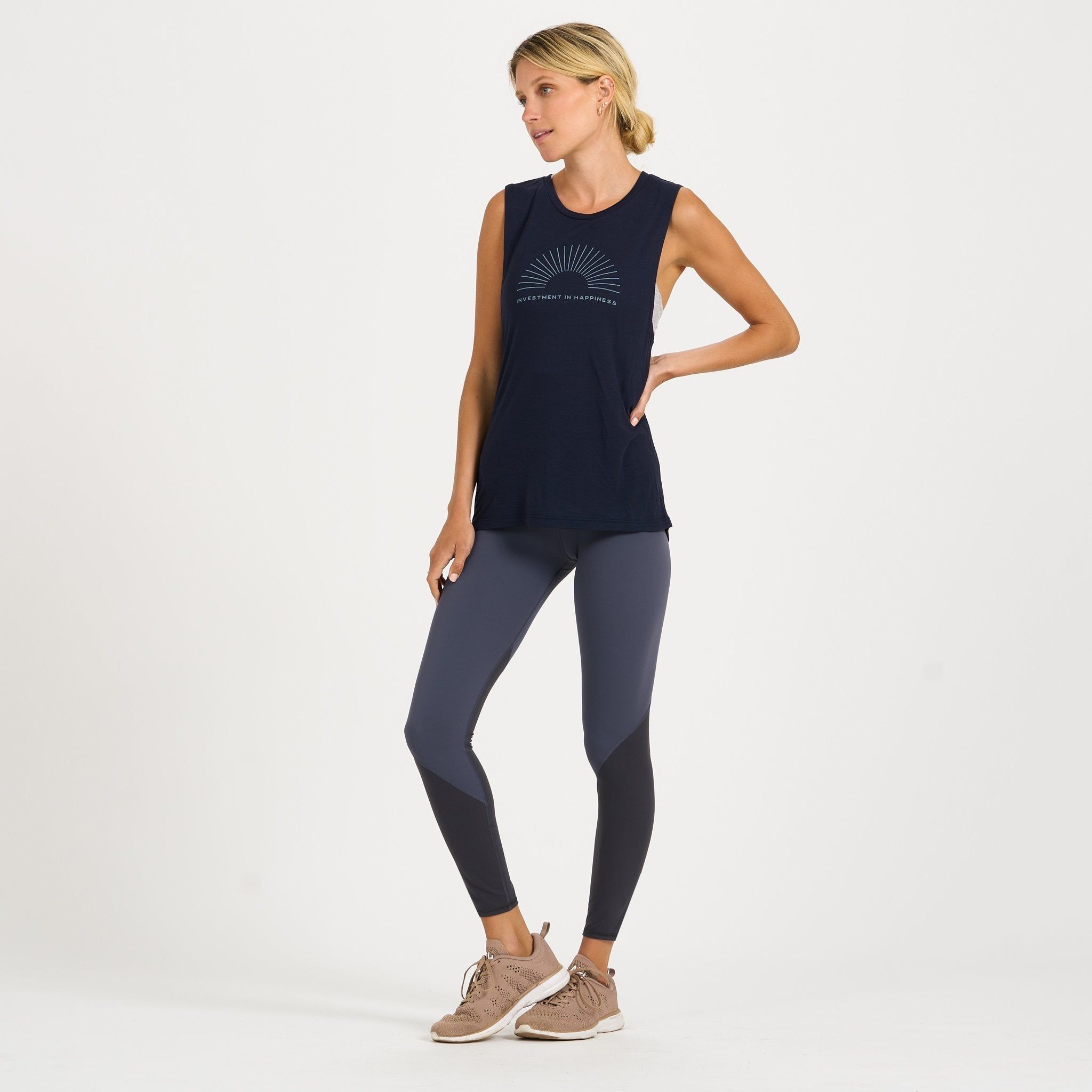 Happiness Tank | Midnight sold by Vuori product image thumbnail 3