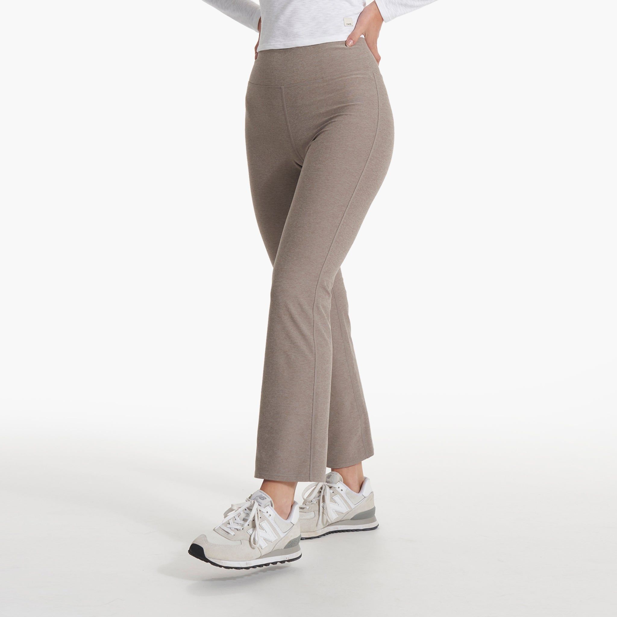 Mid Rise Elevation Slim Bootcut | Walnut Heather sold by Vuori