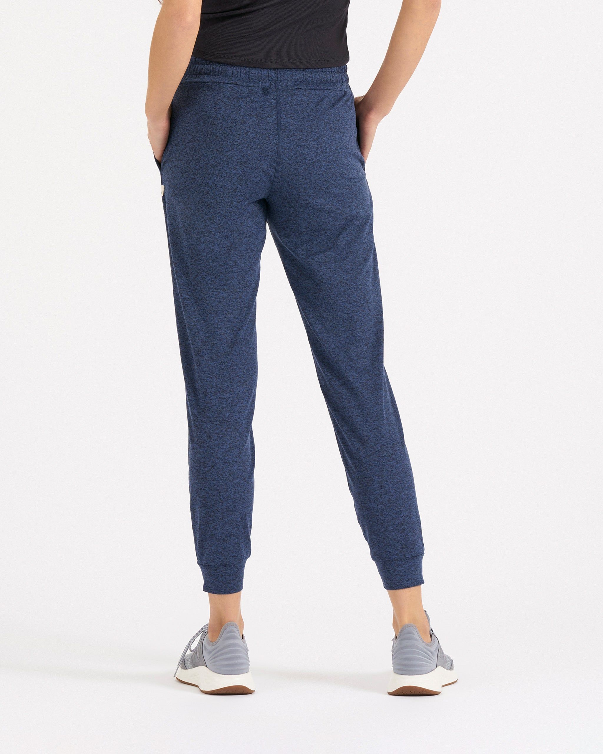Performance Jogger - Long | Navy Heather sold by Vuori product image thumbnail 3