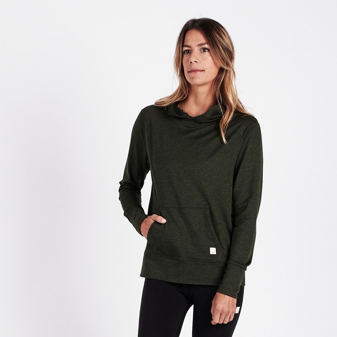 Halo Performance Pullover | Moss Heather sold by Vuori