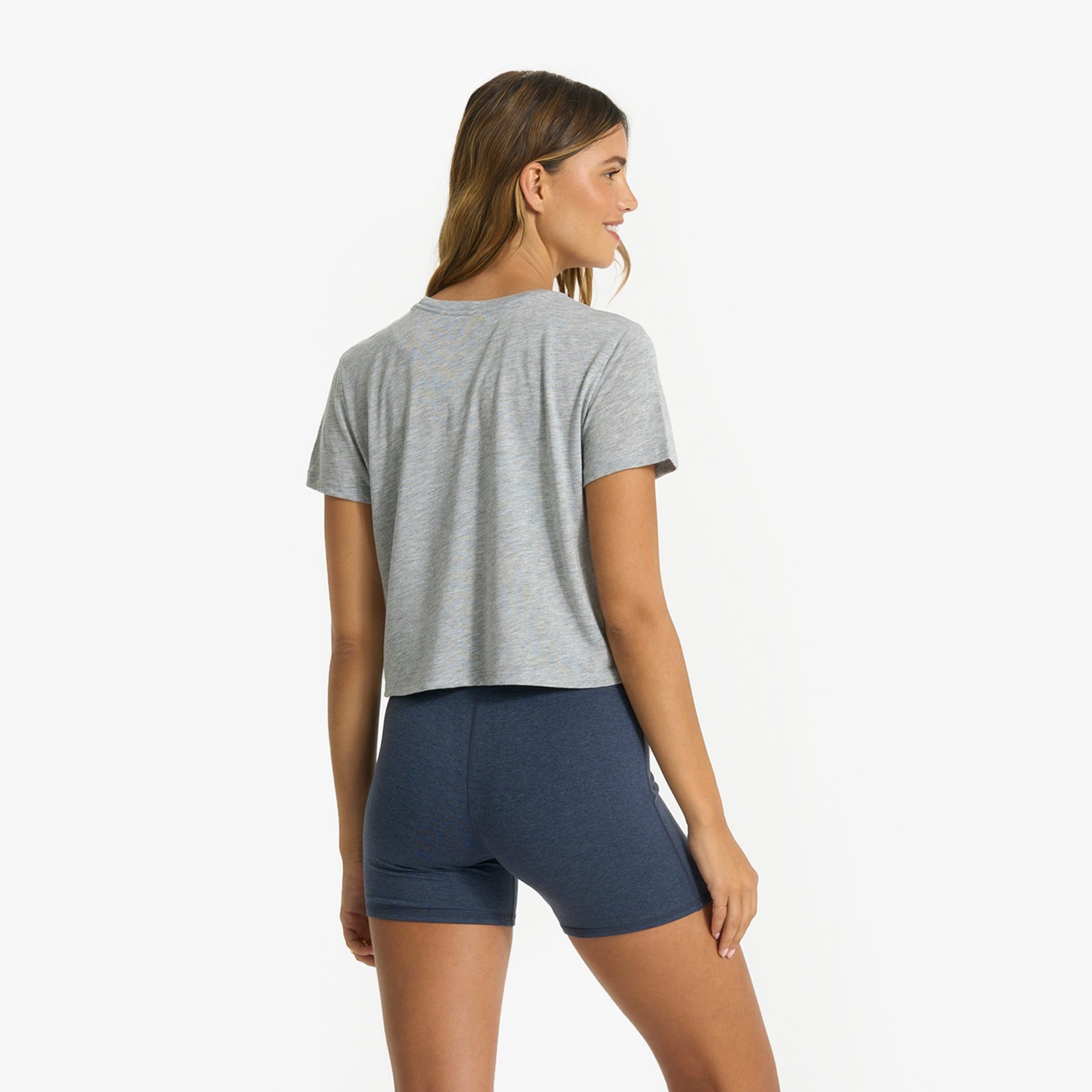 Good Morning Tee | Heather Grey sold by Vuori product image thumbnail 3