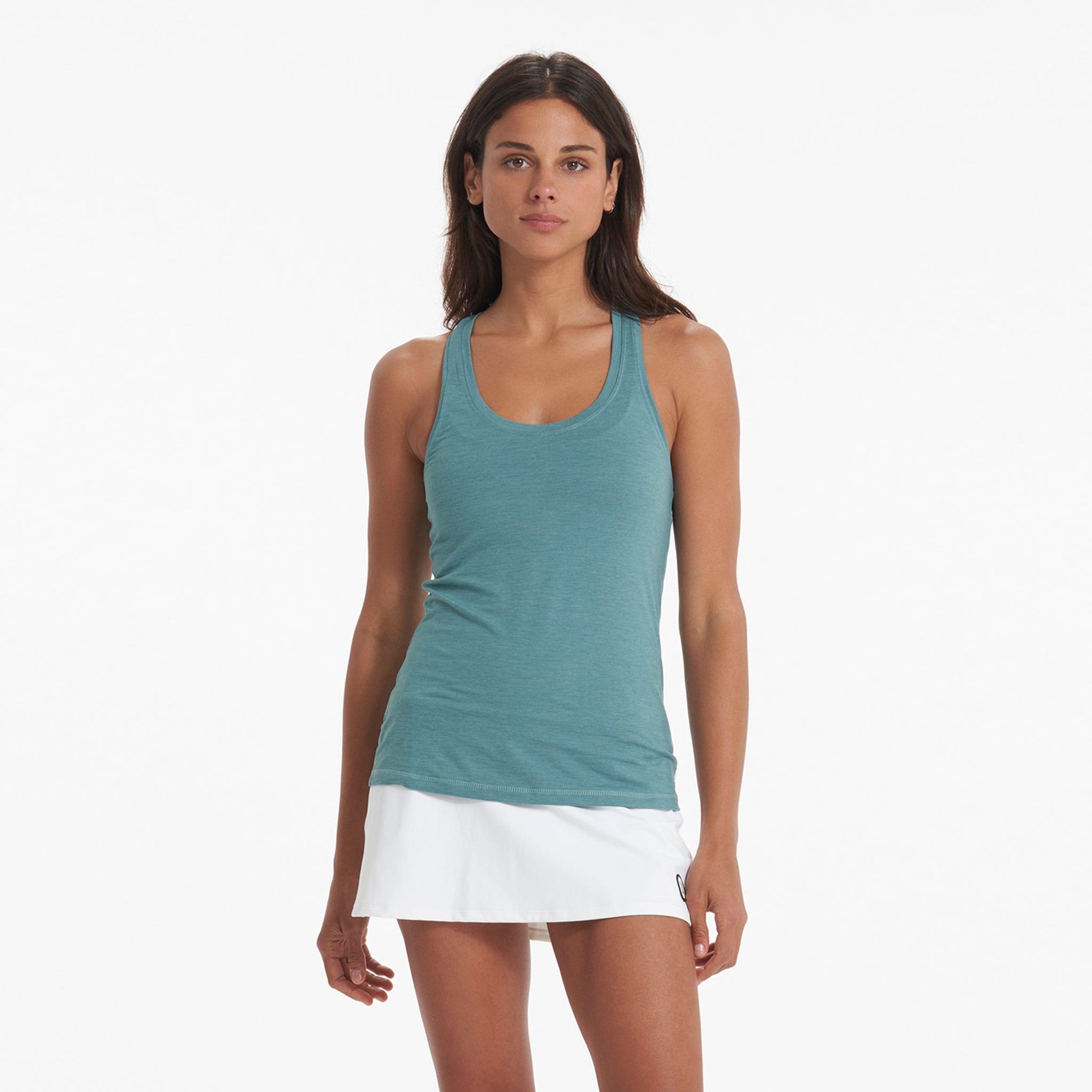 Lux Performance Tank | Luna Heather sold by Vuori