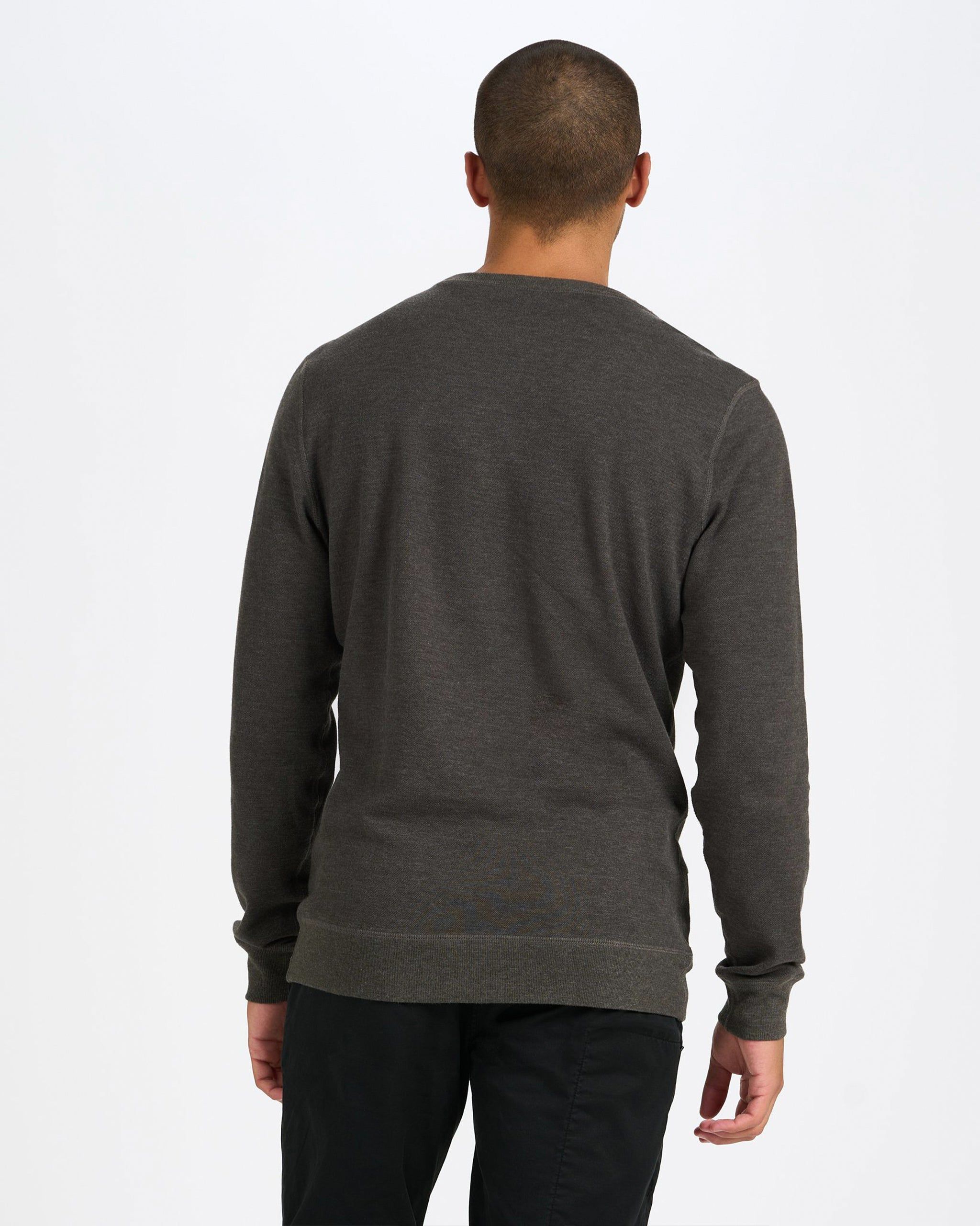 Jeffreys Pullover | Oregano Heather sold by Vuori product image thumbnail 4