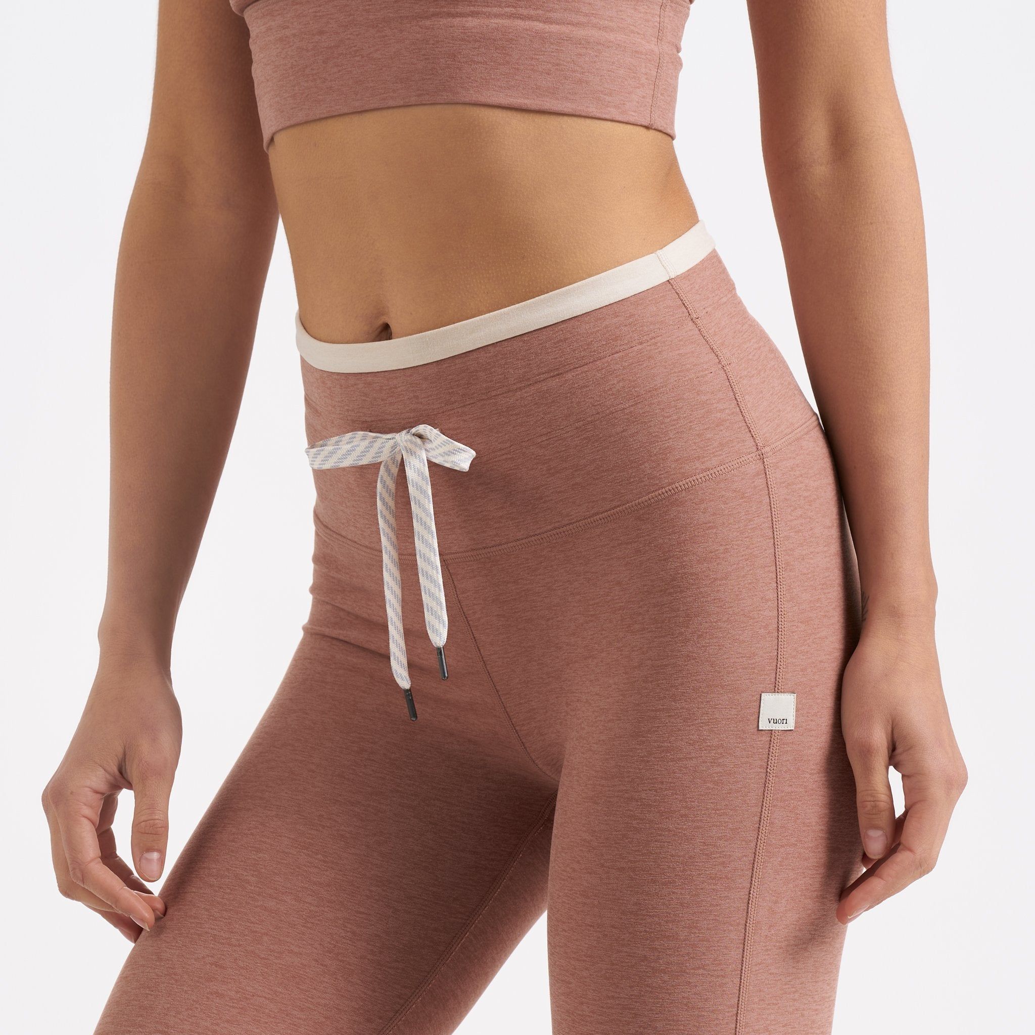 Vibe Elevation Legging | Light Terracotta Heather sold by Vuori