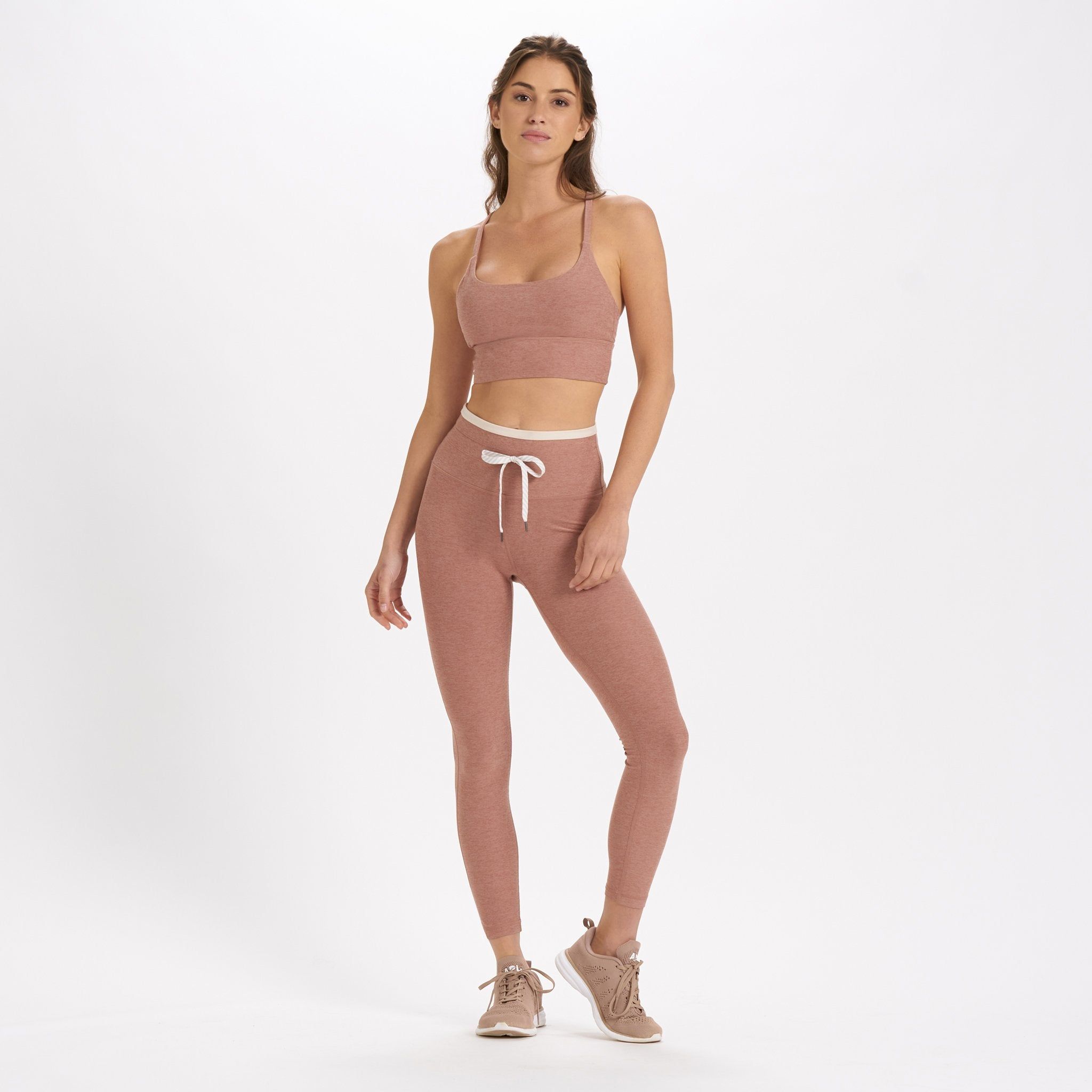 Vibe Elevation Legging | Light Terracotta Heather sold by Vuori product image thumbnail 5