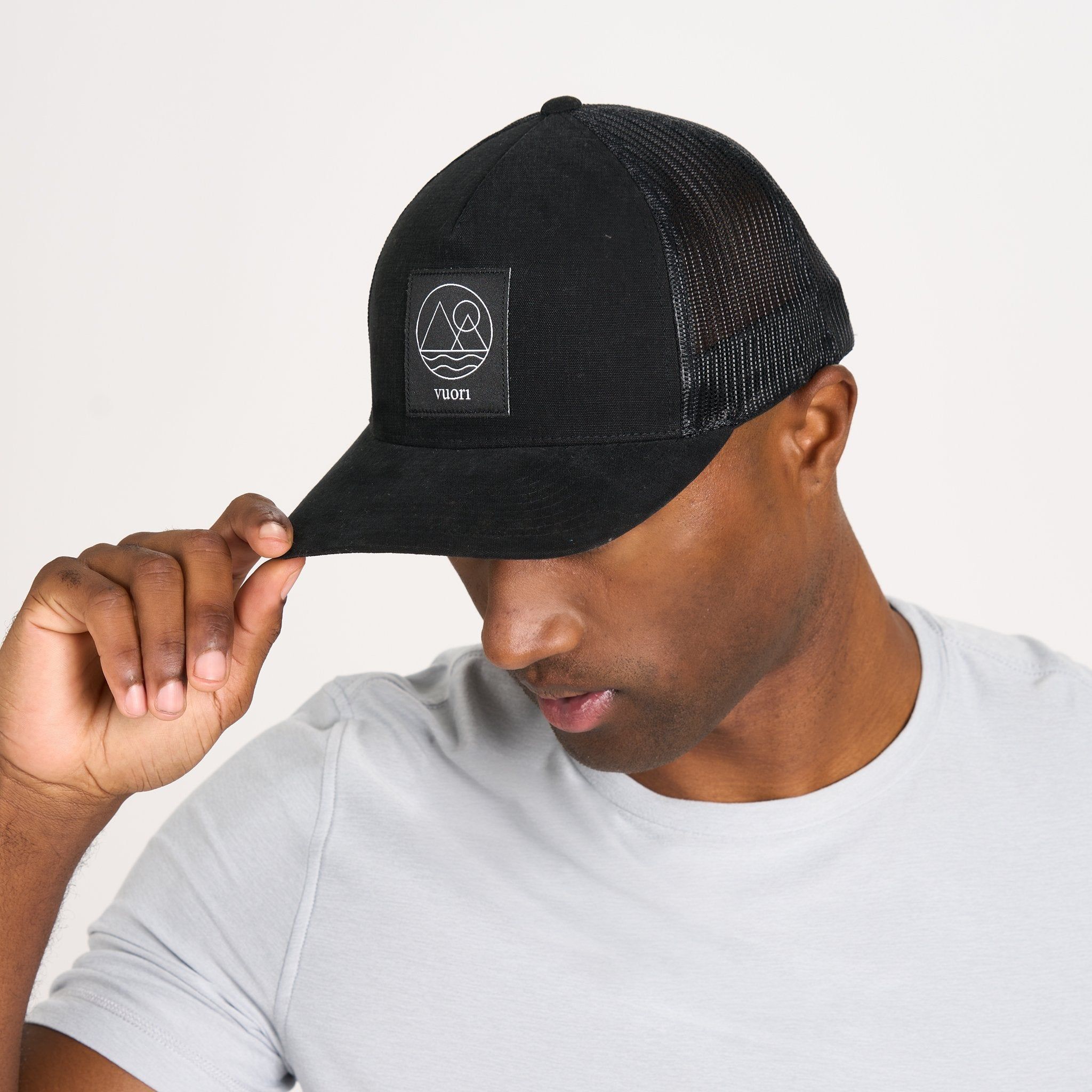 TRTS Trucker Hat | Black sold by Vuori product image thumbnail 2