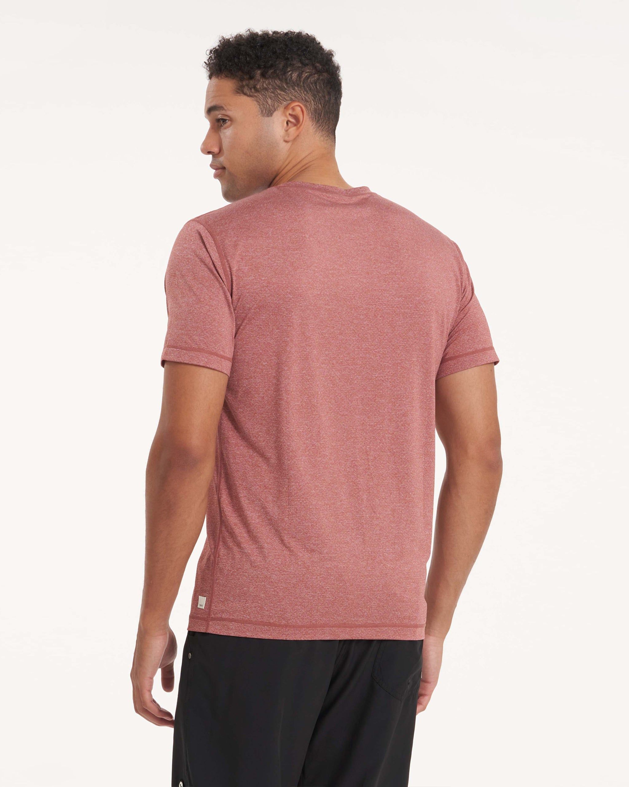 Tradewind Performance Tee | Sienna Heather sold by Vuori product image thumbnail 2