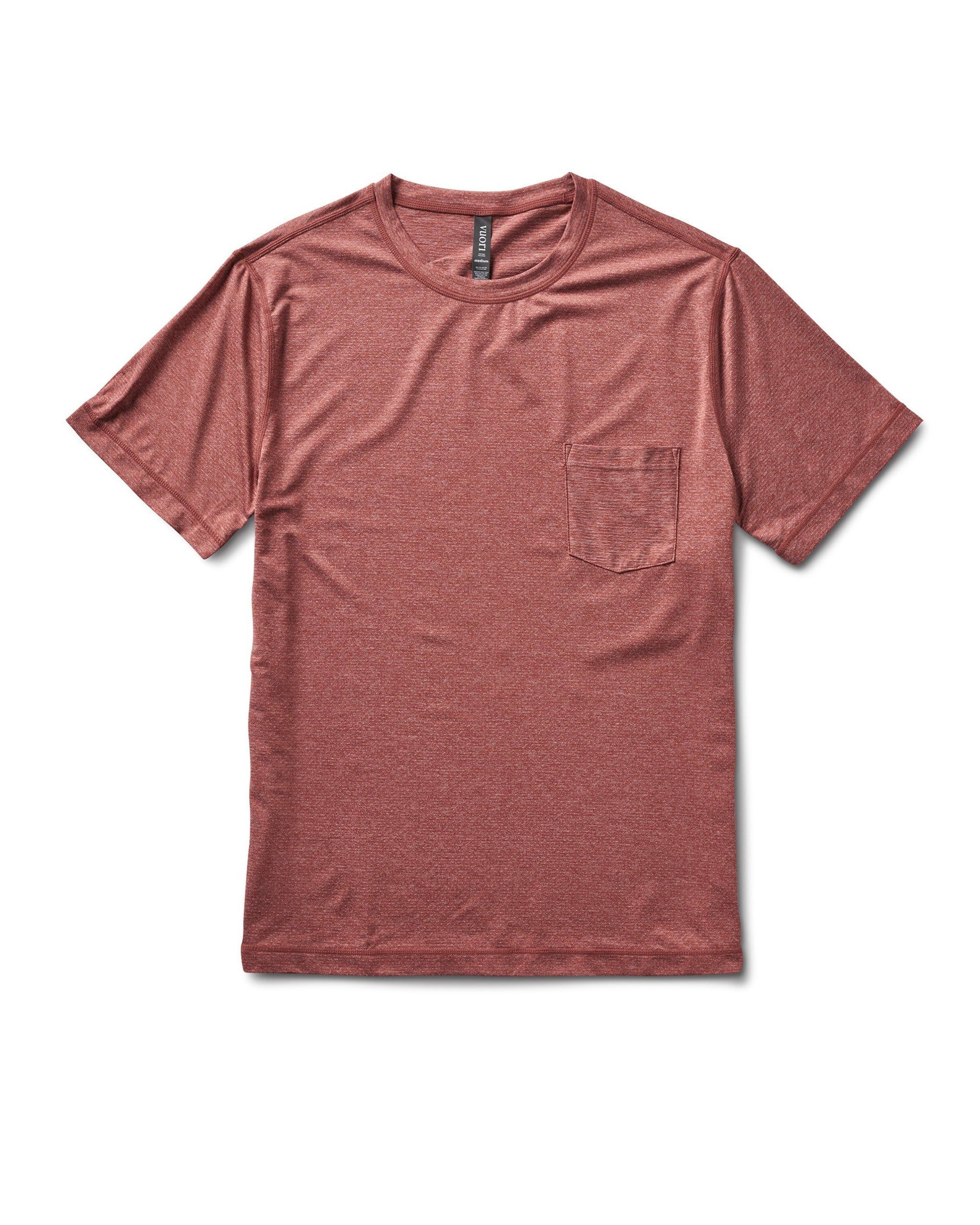 Tradewind Performance Tee | Sienna Heather sold by Vuori