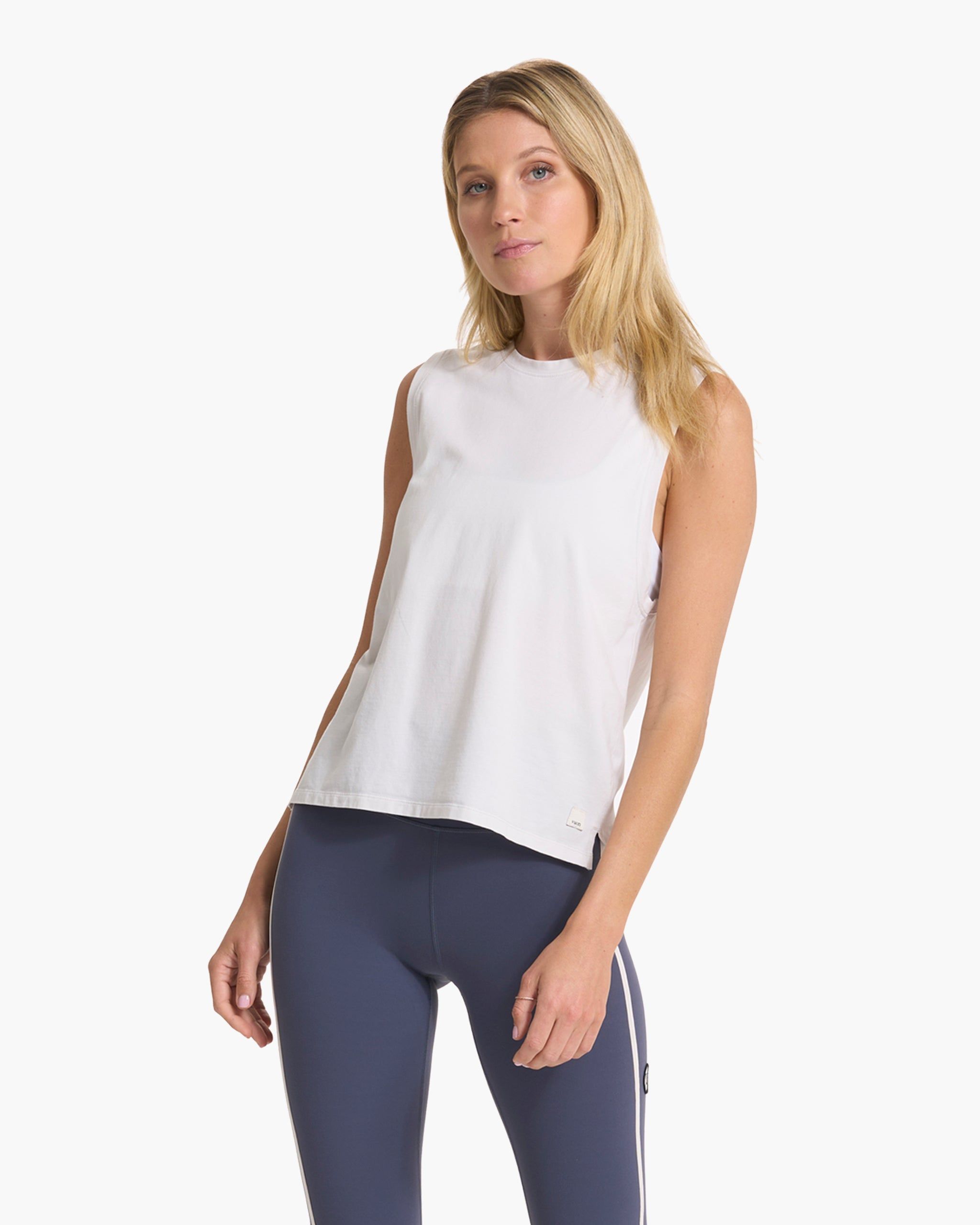 Feather Tank | Salt sold by Vuori