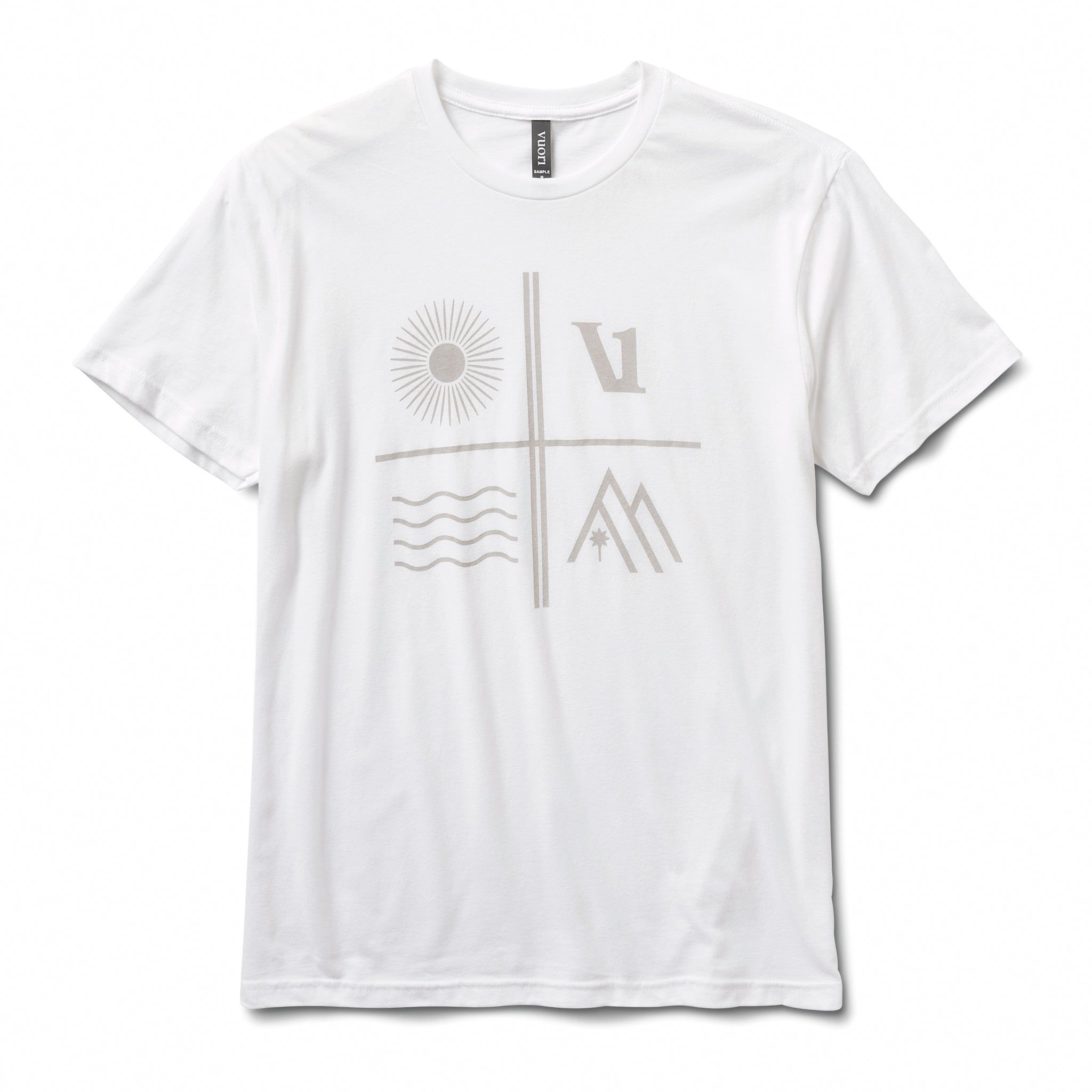 Talisman Tee | White sold by Vuori