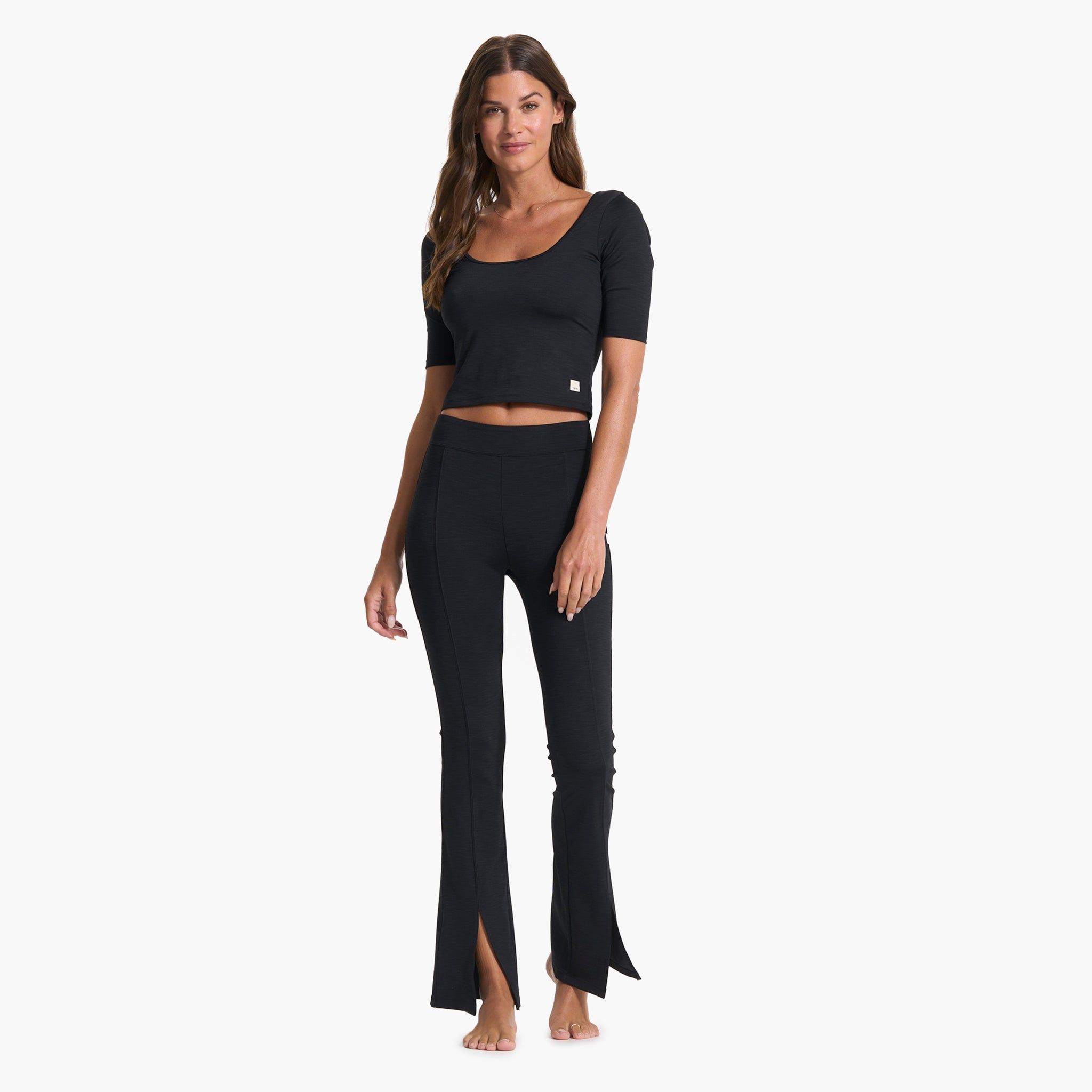 Lux Rib Avant Top | Black sold by Vuori product image thumbnail 5