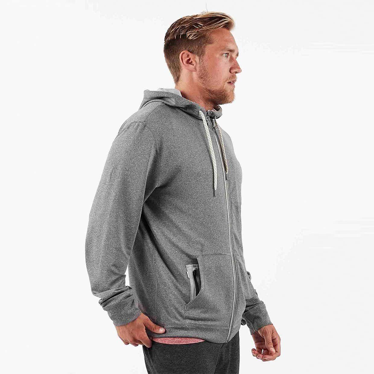 Movement Hoodie | Heather Grey sold by Vuori product image thumbnail 2