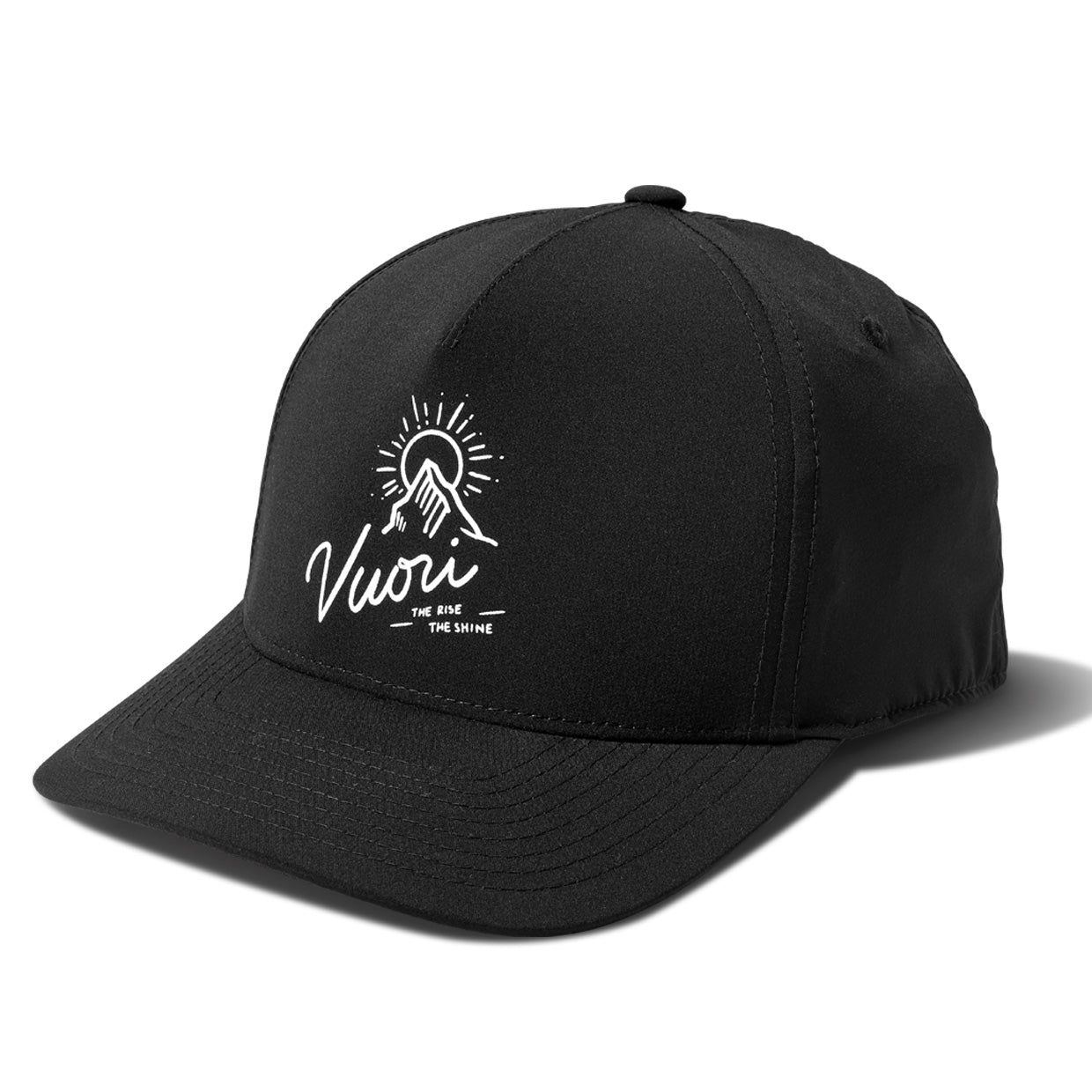 The Peak Hat | Black sold by Vuori