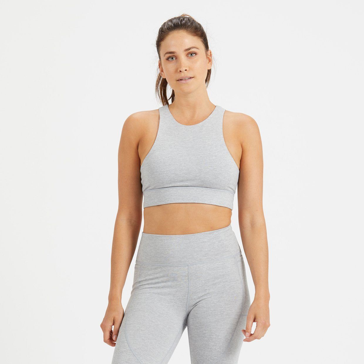 Elevation Bra | Light Heather Grey sold by Vuori product image thumbnail 2