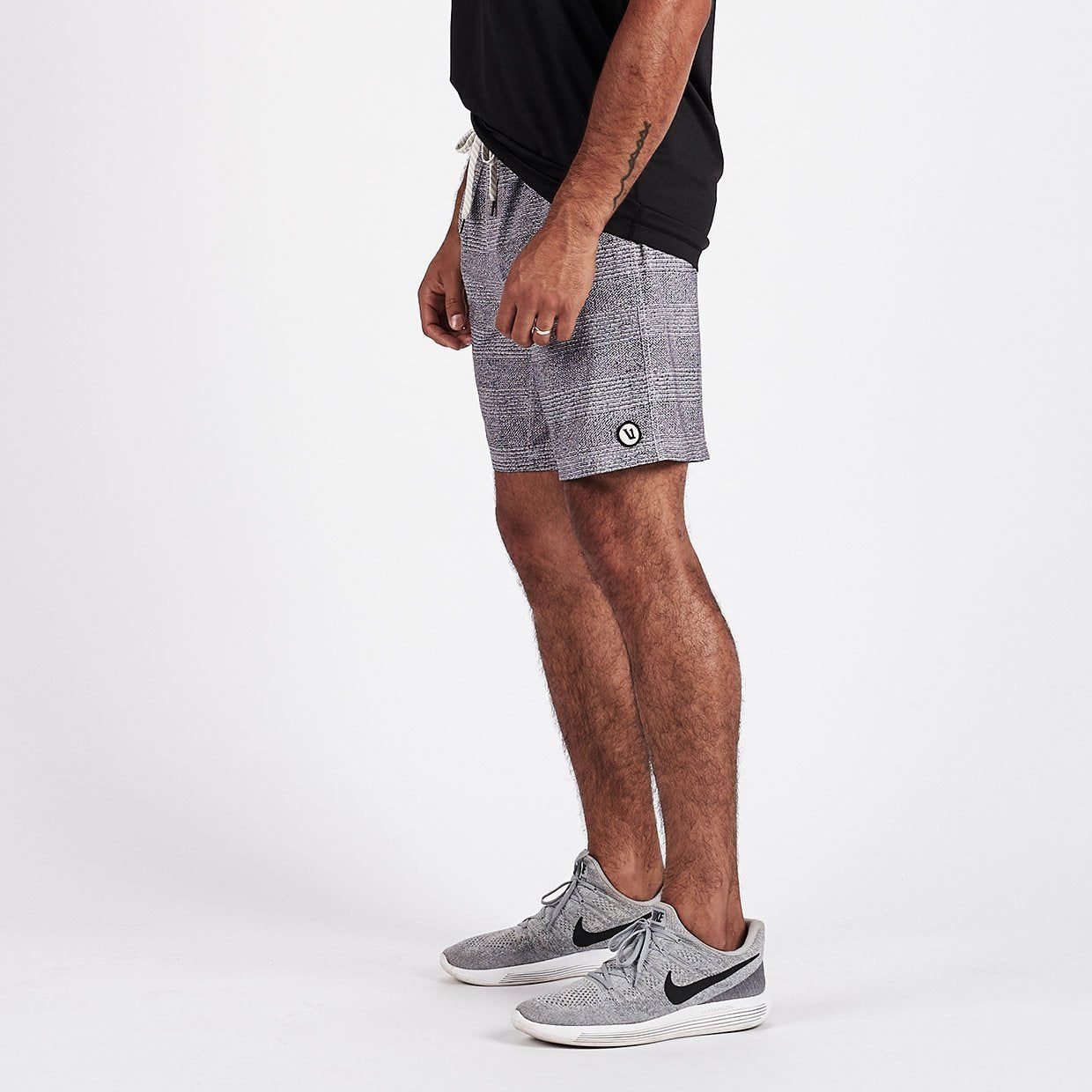 Kore Short | Grey Weave Texture sold by Vuori product image thumbnail 4