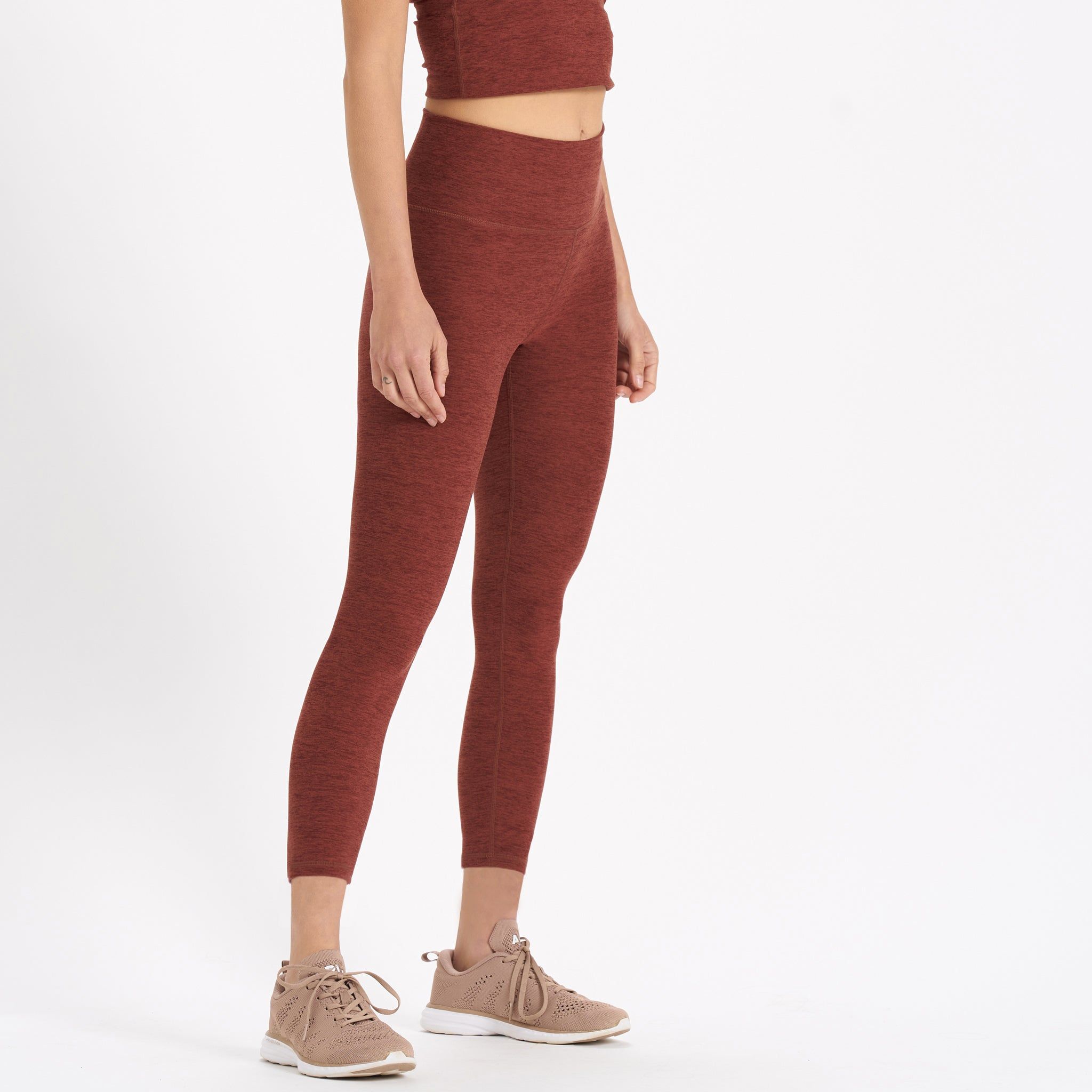 Clean Elevation Legging-Short | Brick Heather sold by Vuori product image thumbnail 2