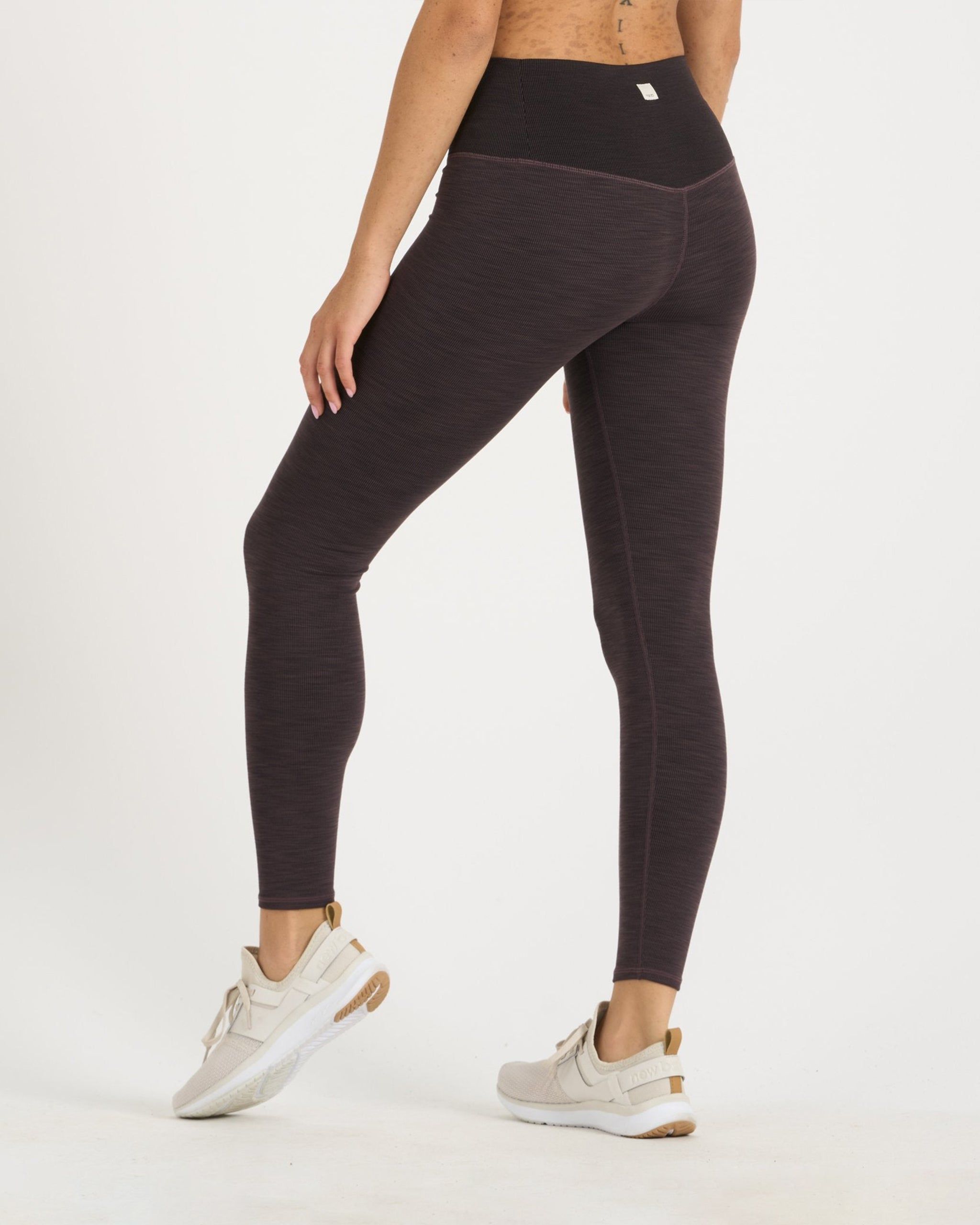 Lux Rib Studio Legging | Quartz Heather sold by Vuori product image thumbnail 2