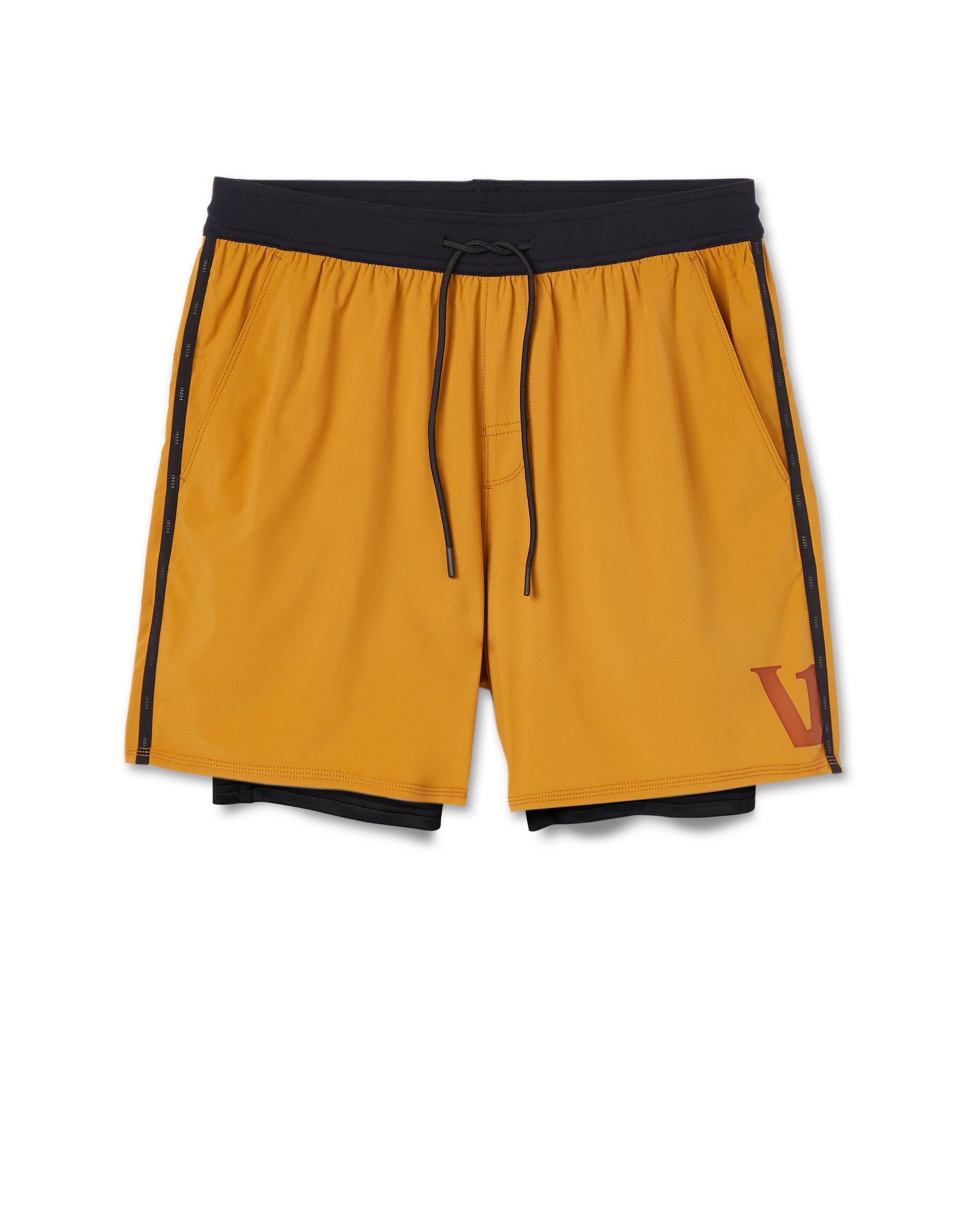 Fullerton Short | Dark Golden sold by Vuori