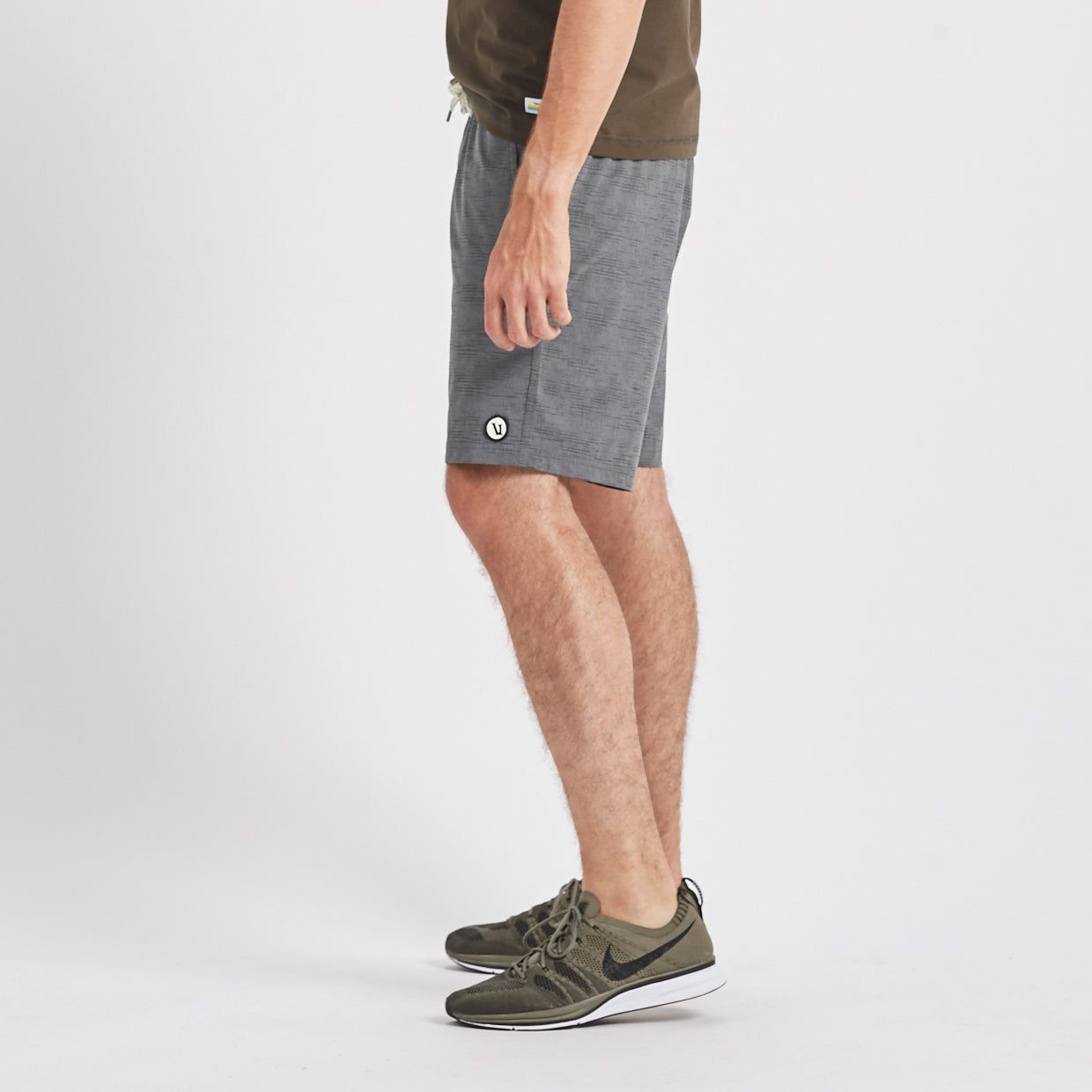 Kore Short | Charcoal Space Dye sold by Vuori product image thumbnail 3