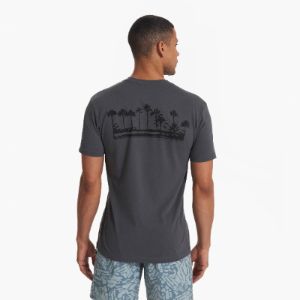 Vintage Coast Tee | Charcoal sold by Vuori