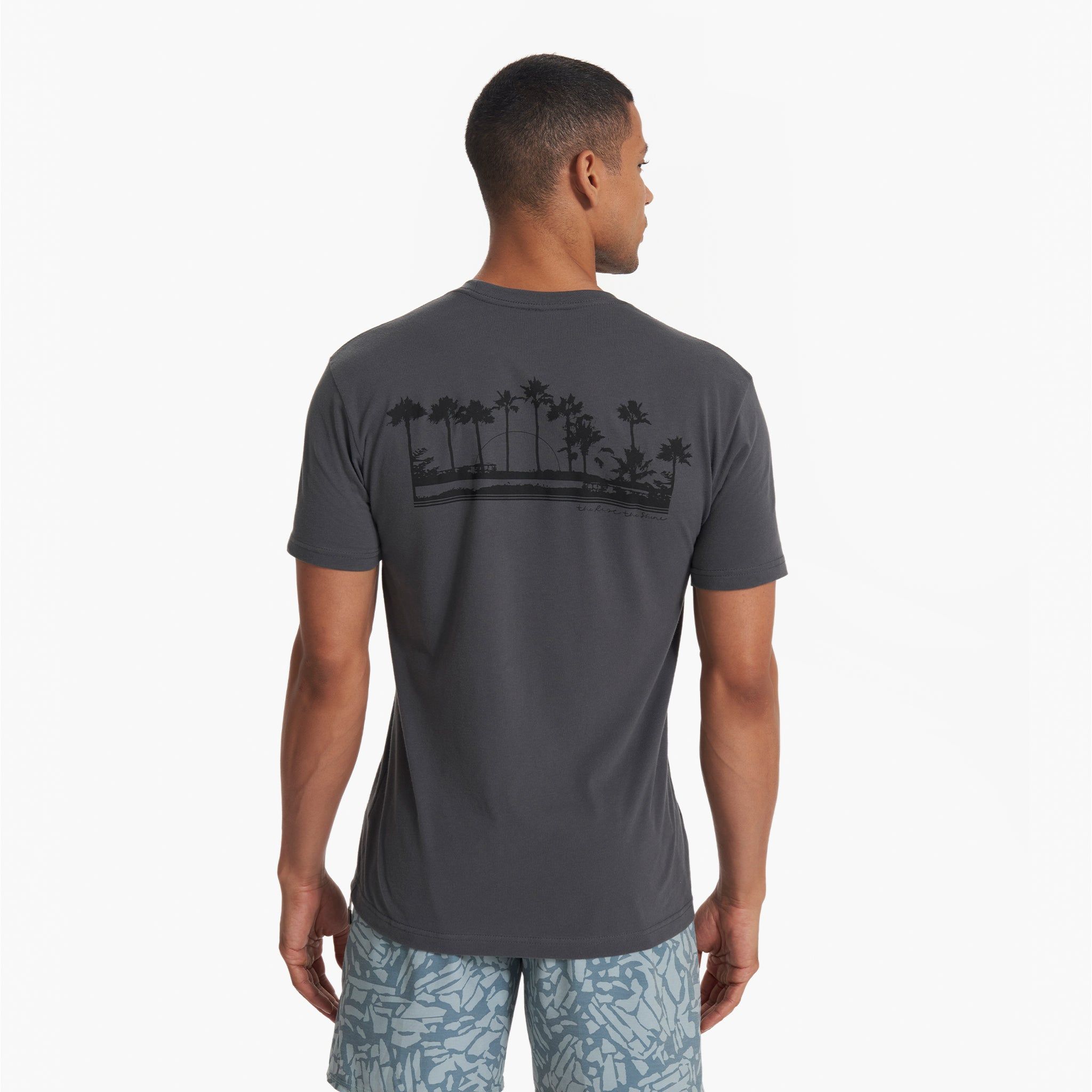 Vintage Coast Tee | Charcoal sold by Vuori product image thumbnail 2
