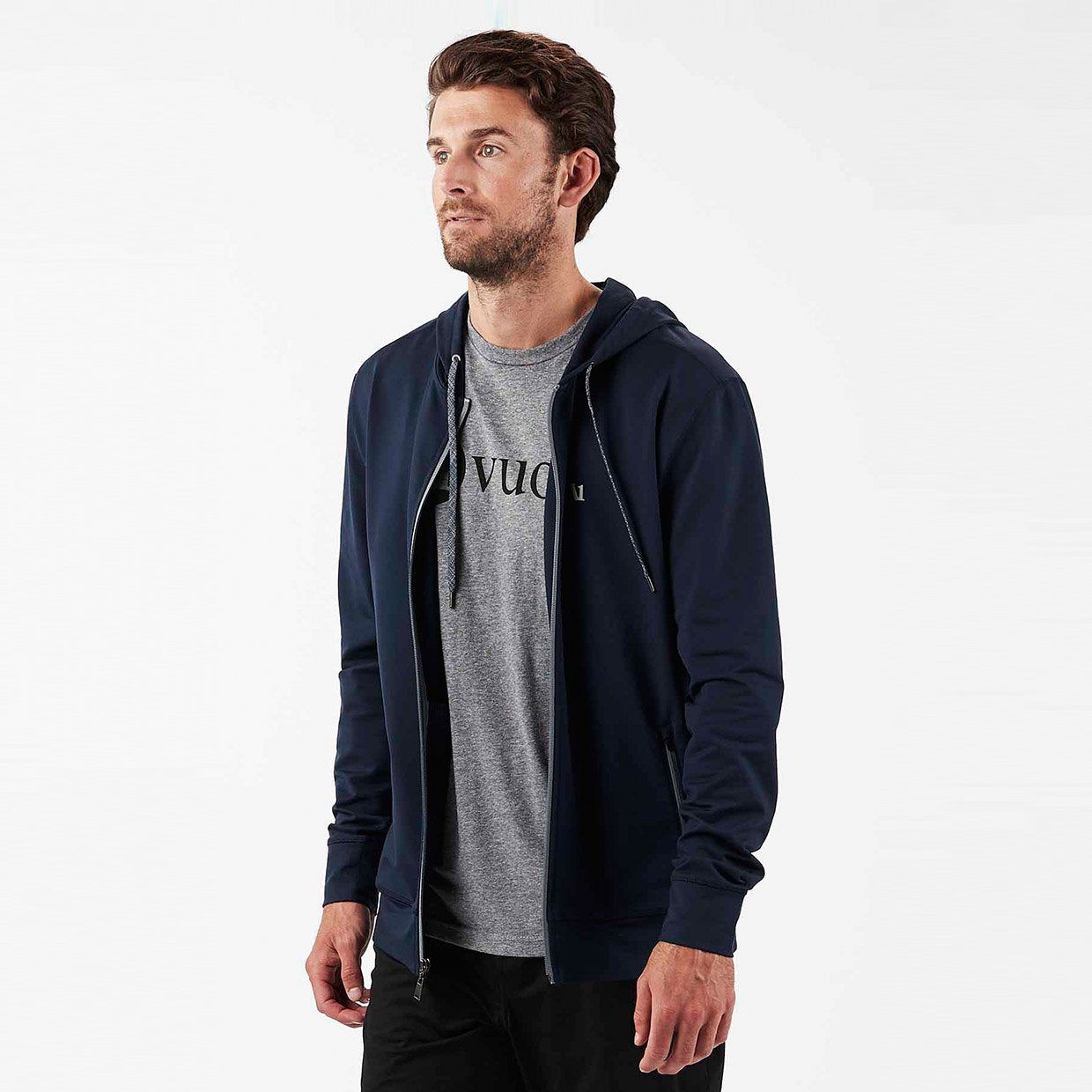 Jackson Hoodie | Navy sold by Vuori product image thumbnail 4