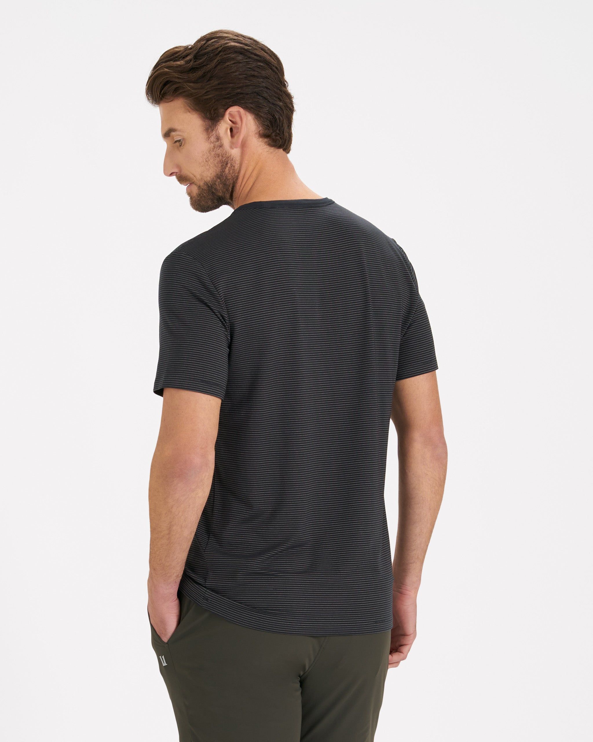 Linear Tech Tee | Black sold by Vuori product image thumbnail 3