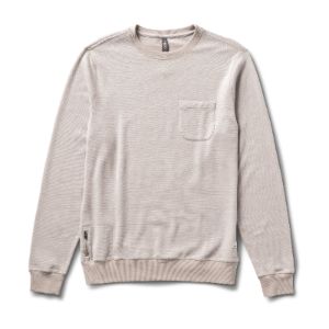 Jeffreys Pullover | Oyster Heather sold by Vuori