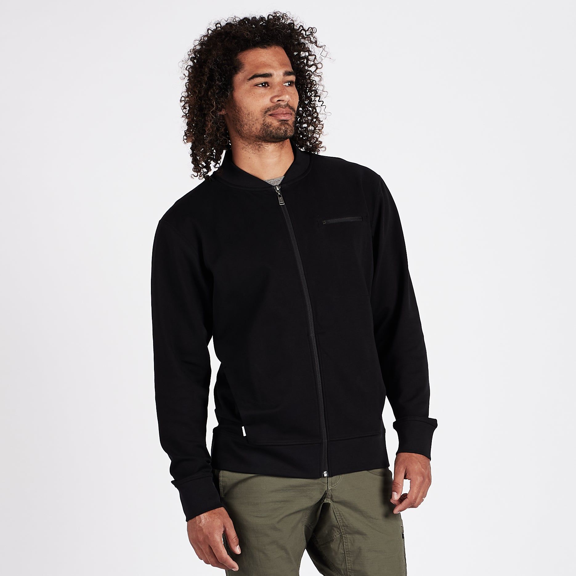 Performance Bomber | Black sold by Vuori product image thumbnail 2