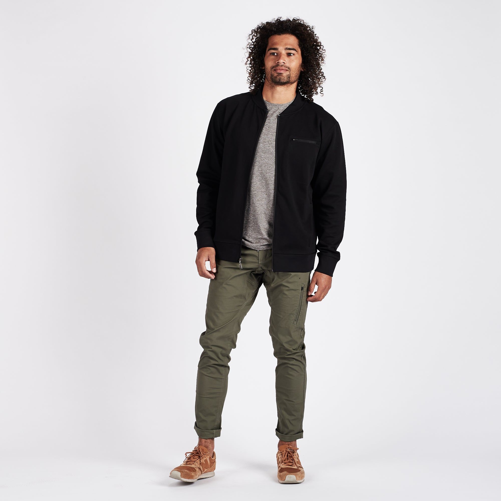Performance Bomber | Black sold by Vuori product image thumbnail 5