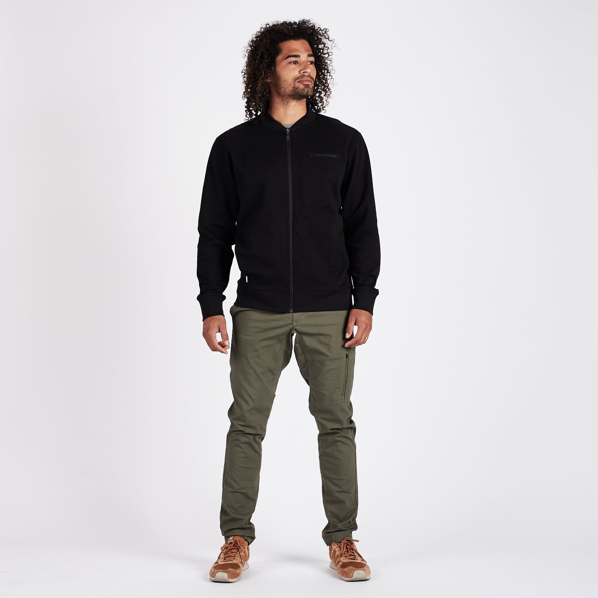 Performance Bomber | Black sold by Vuori product image thumbnail 4