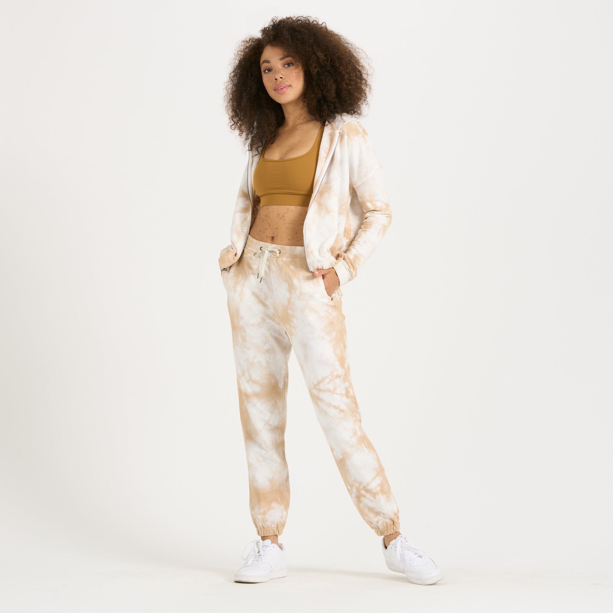 Laguna Zip Hoodie | Oak Tie Dye sold by Vuori product image thumbnail 4