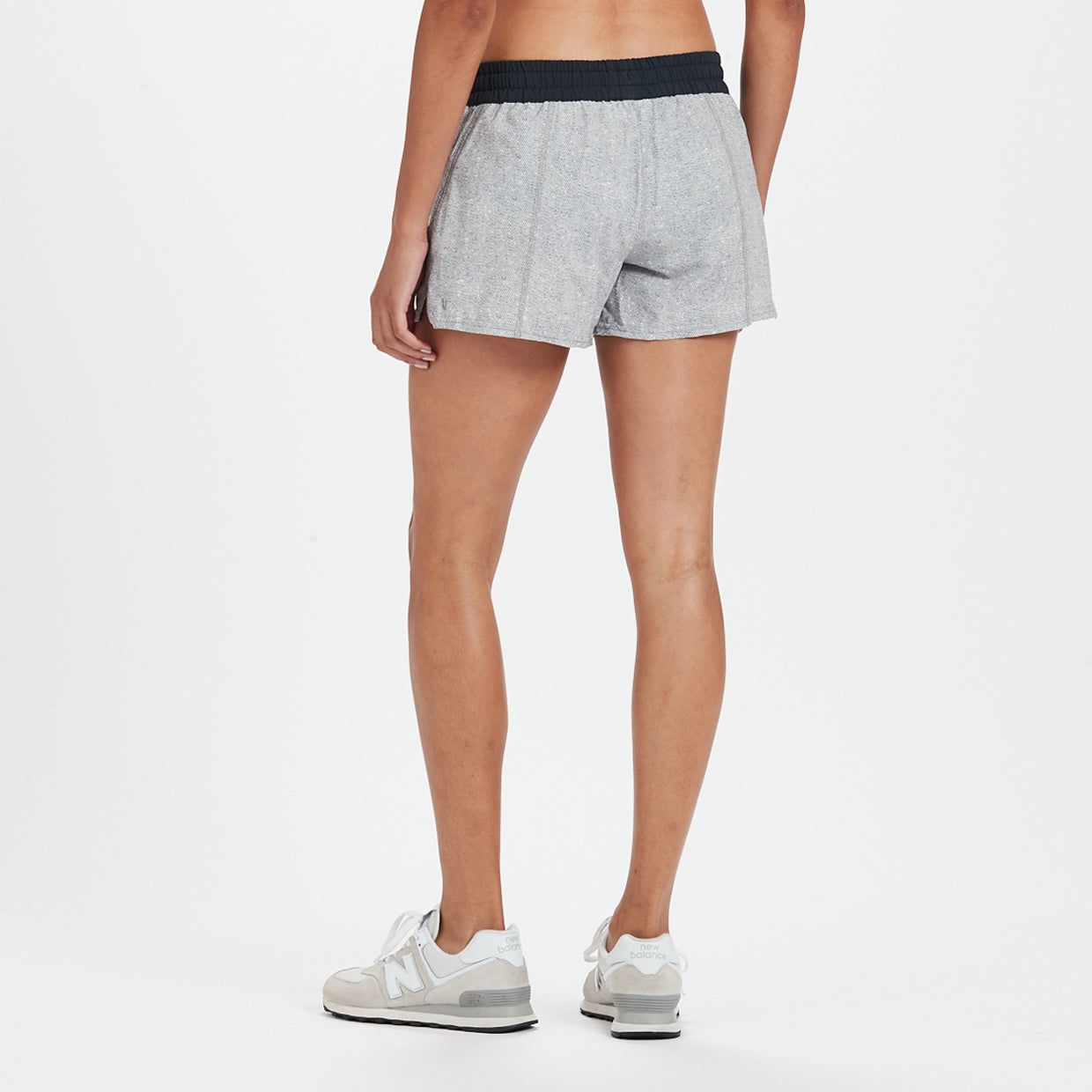 Clementine Short 4" | Grey Twill Texture sold by Vuori product image thumbnail 3