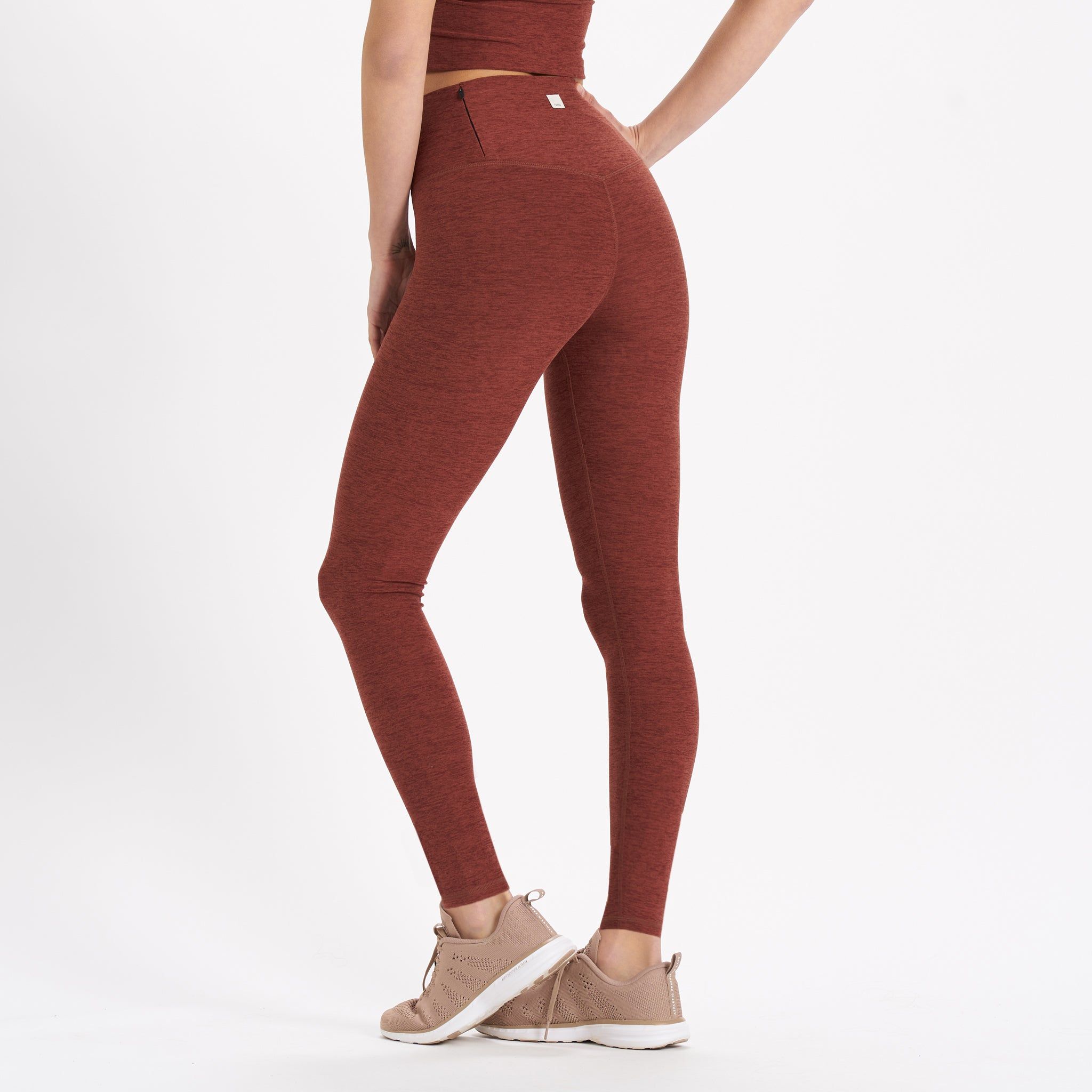 Clean Elevation Legging-Long | Brick Heather sold by Vuori product image thumbnail 2