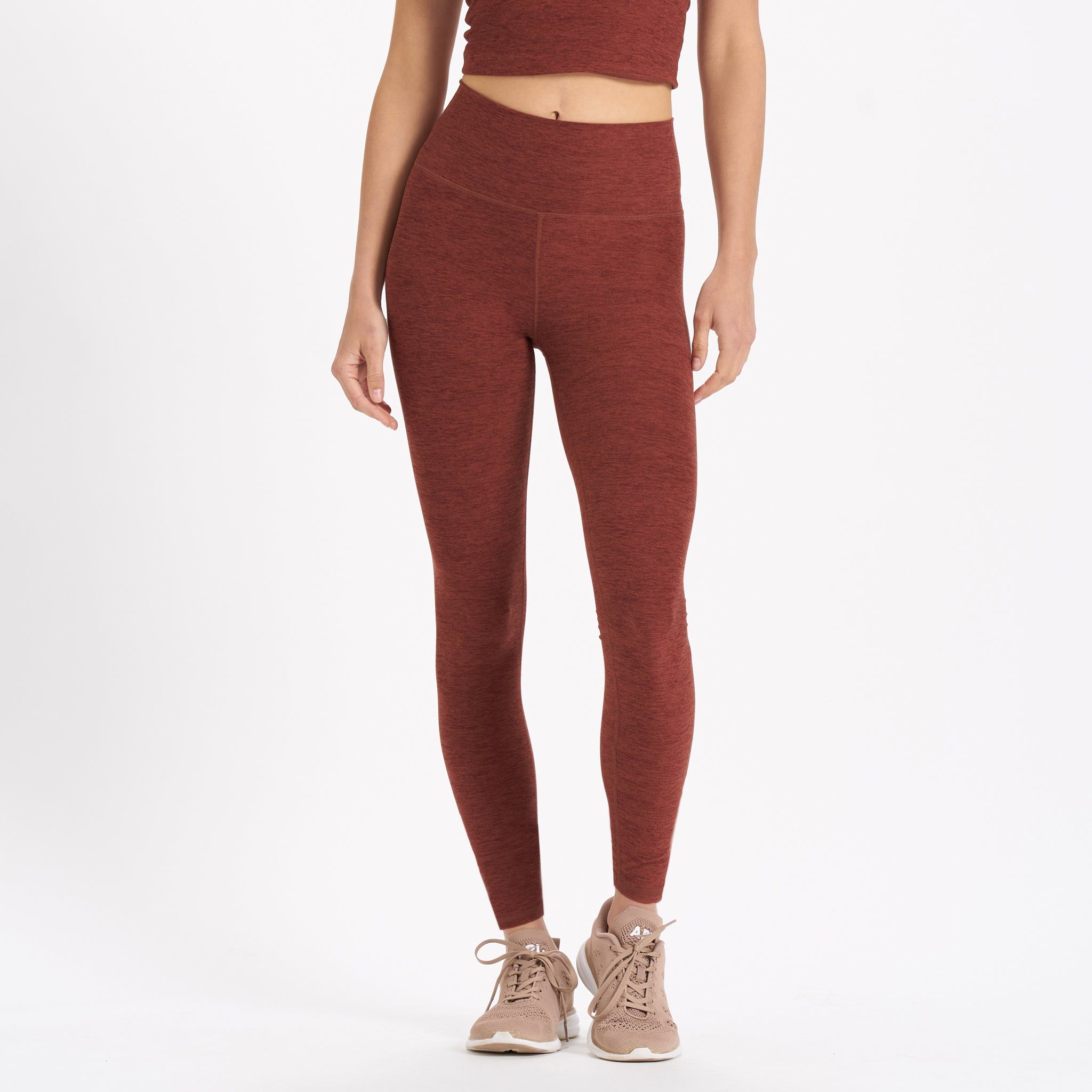 Clean Elevation Legging-Long | Brick Heather sold by Vuori product image thumbnail 3