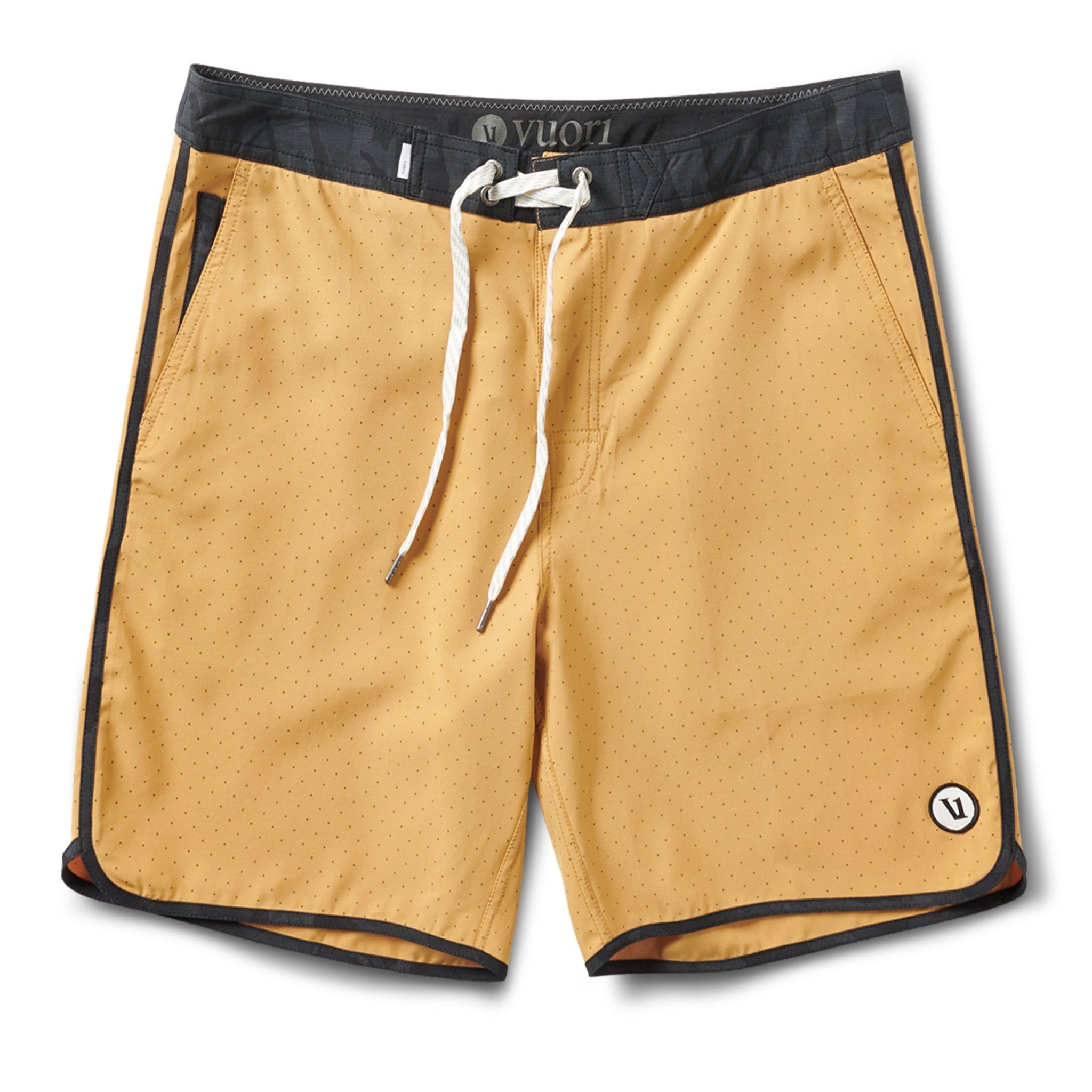 Cruise Boardshort | Cognac Micro Dot sold by Vuori