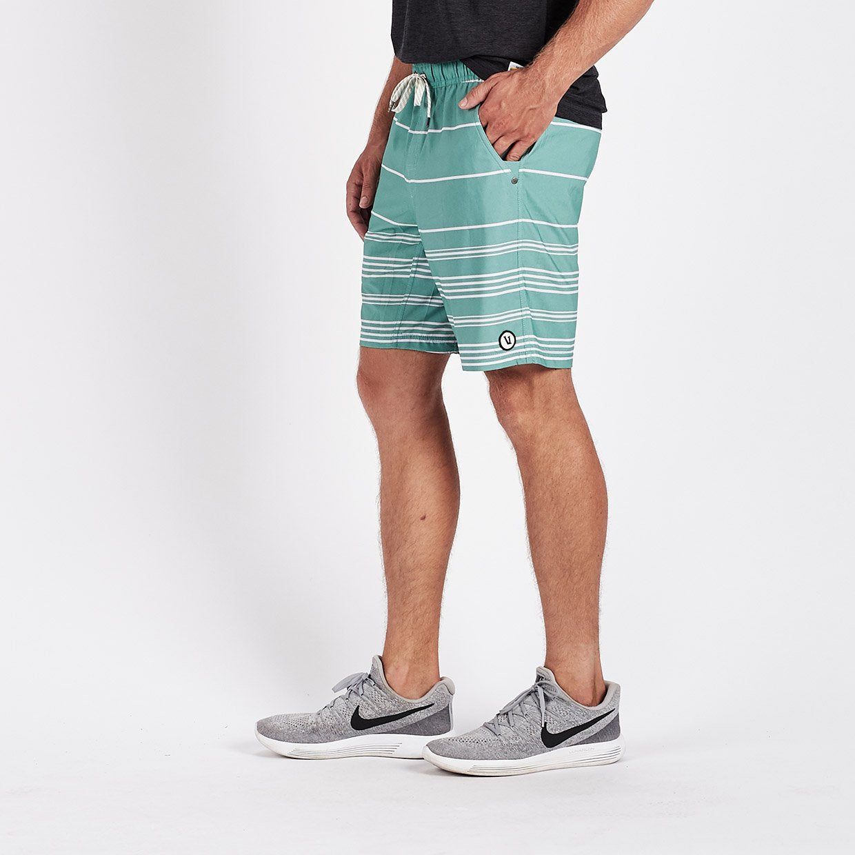 Kore Short | Aloe Stripe sold by Vuori product image thumbnail 3