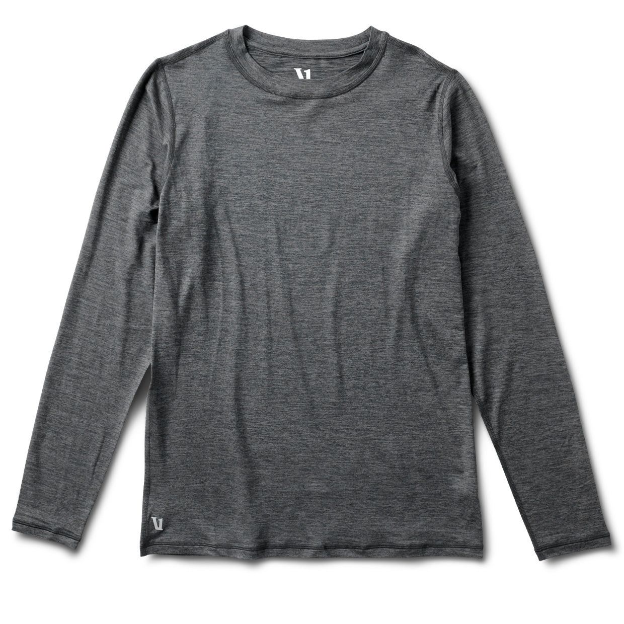 Ease Crew Neck | Charcoal Heather sold by Vuori