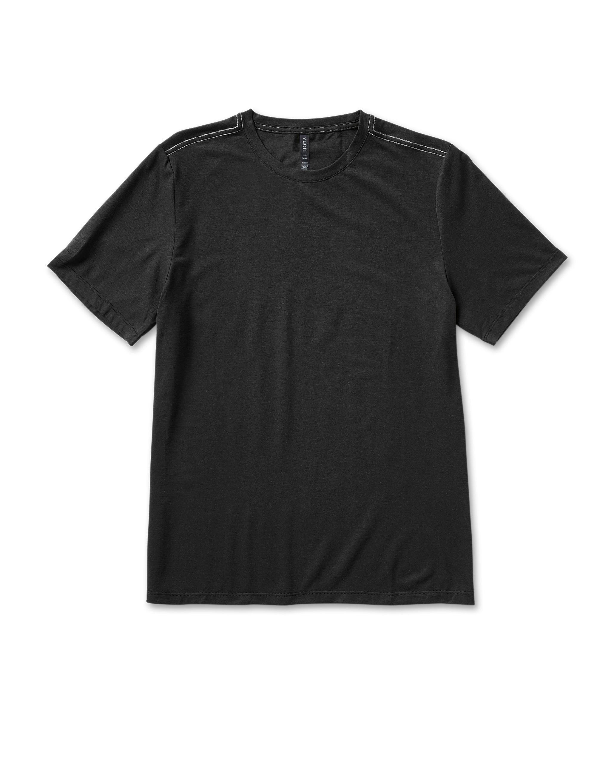 Current Tech Tee | Black sold by Vuori