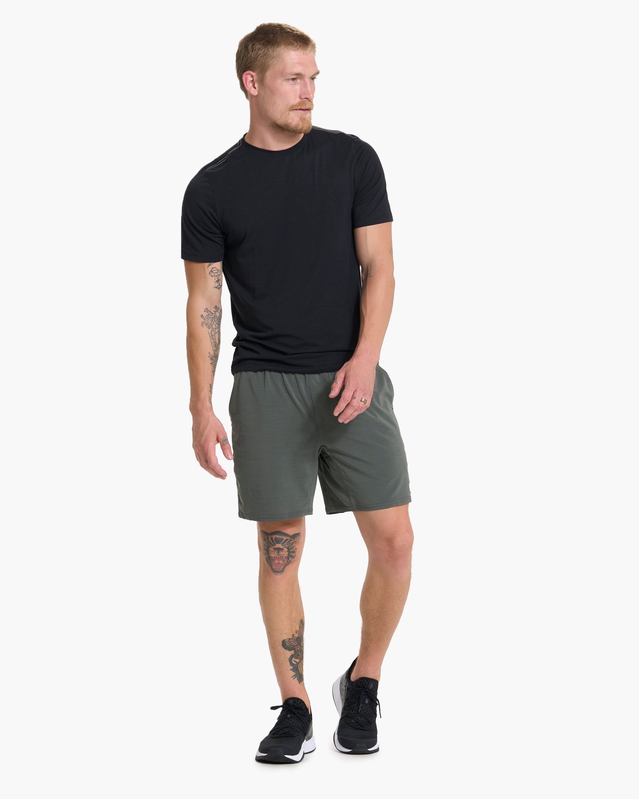 Current Tech Tee | Black sold by Vuori product image thumbnail 5