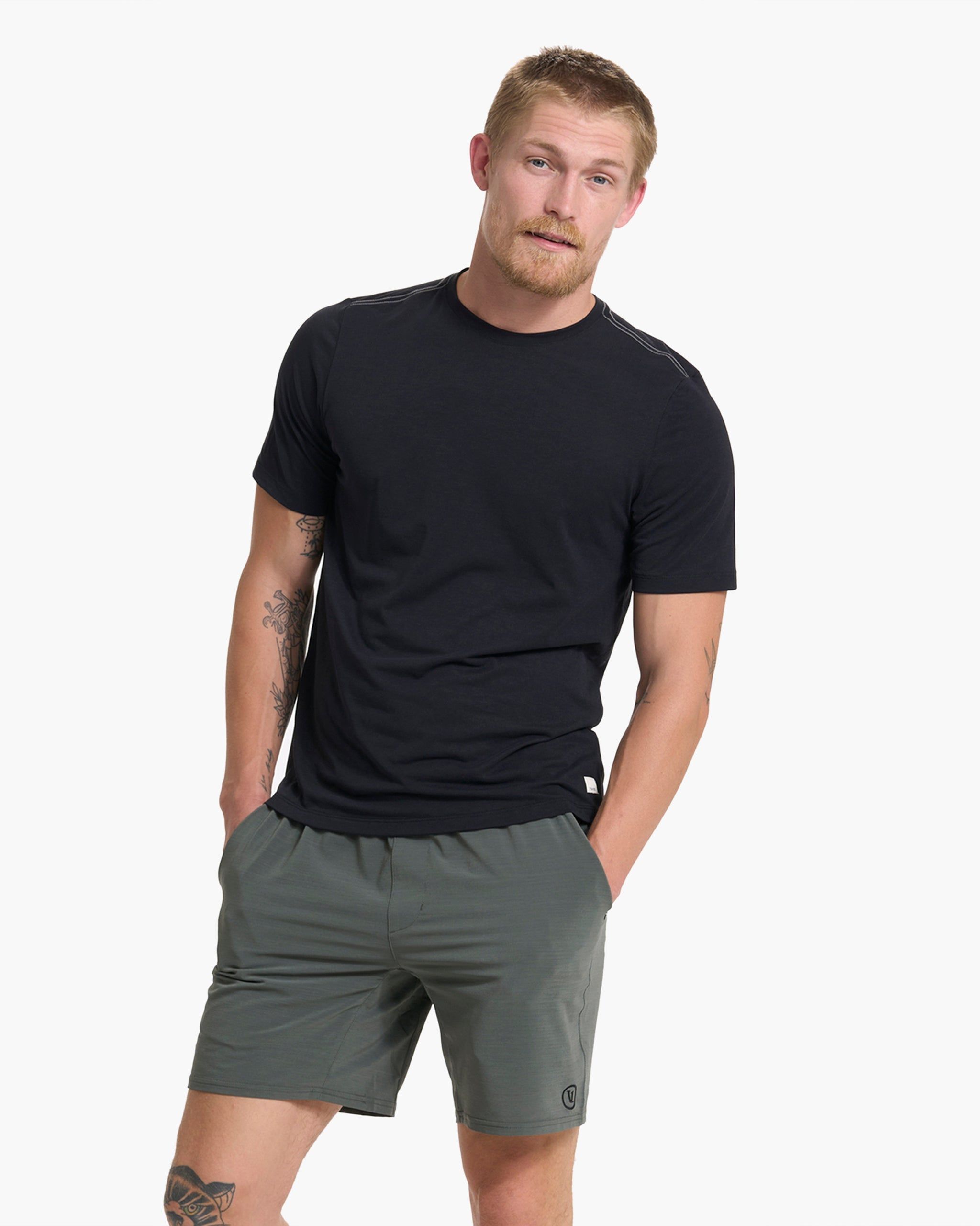 Current Tech Tee | Black sold by Vuori product image thumbnail 2