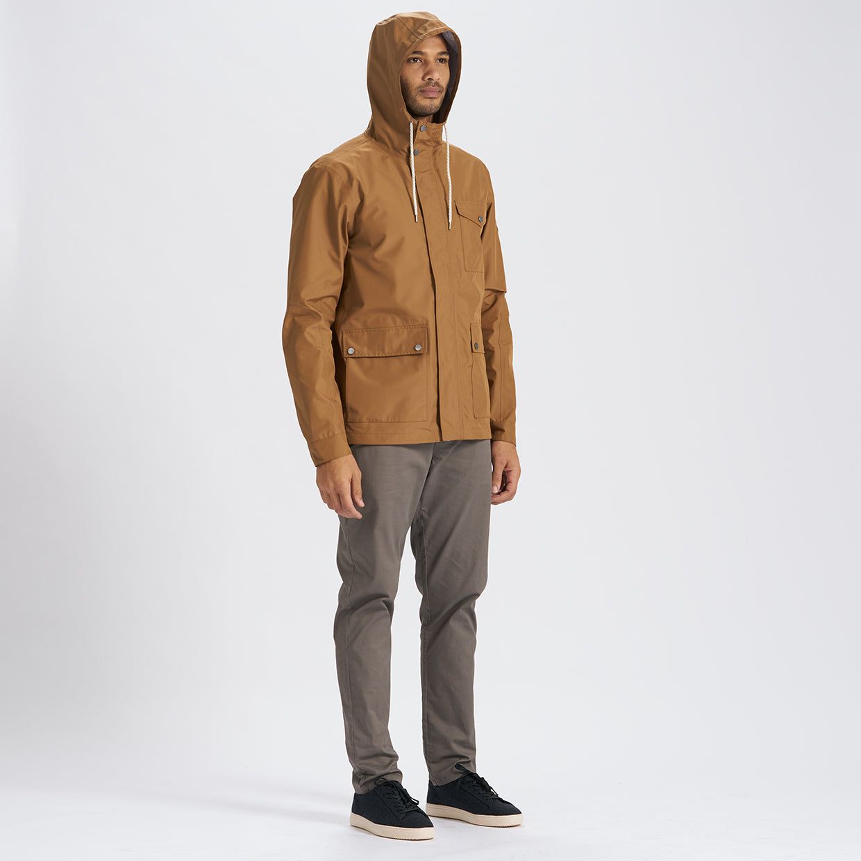 Palisades Rain Jacket | Acorn sold by Vuori product image thumbnail 8