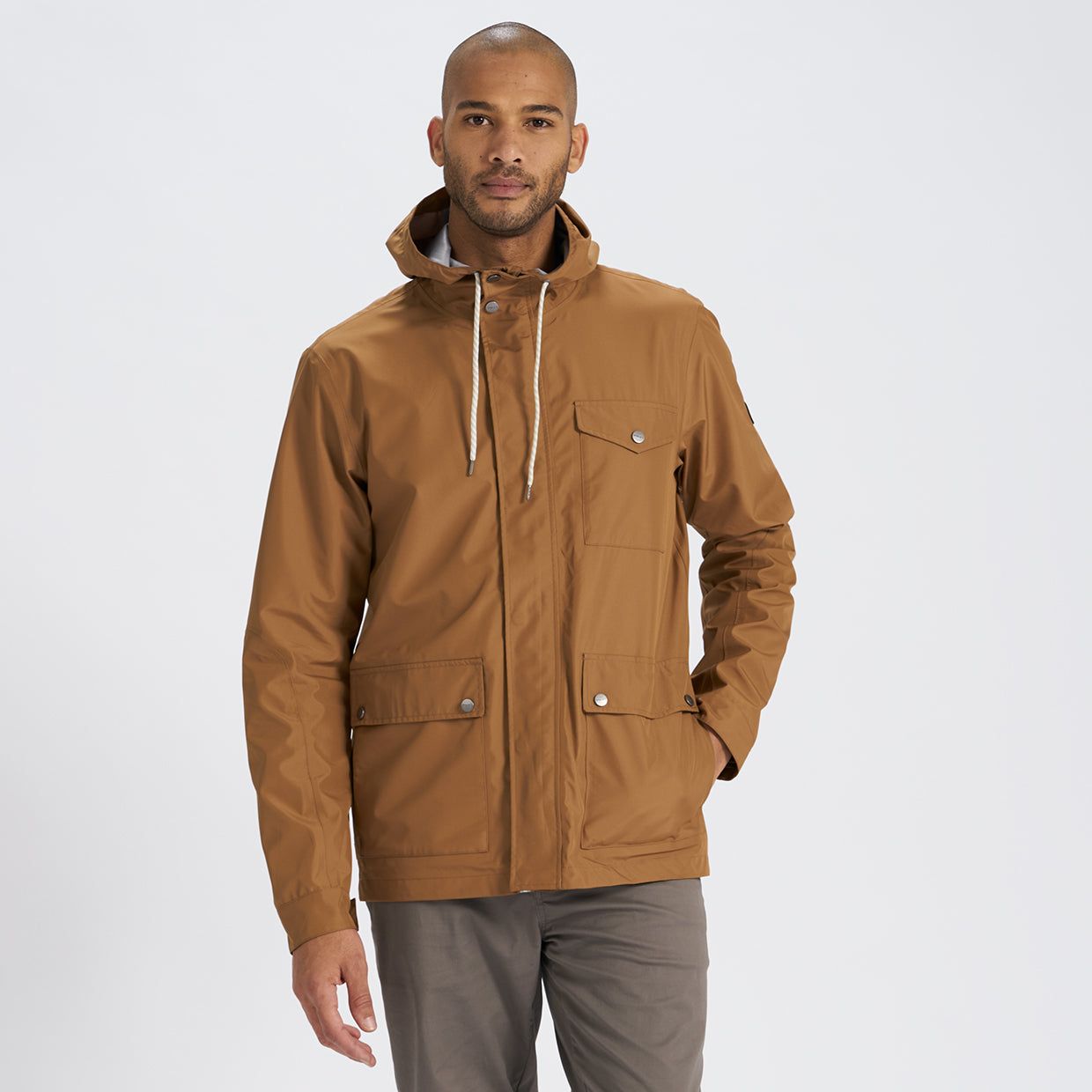 Palisades Rain Jacket | Acorn sold by Vuori product image thumbnail 2