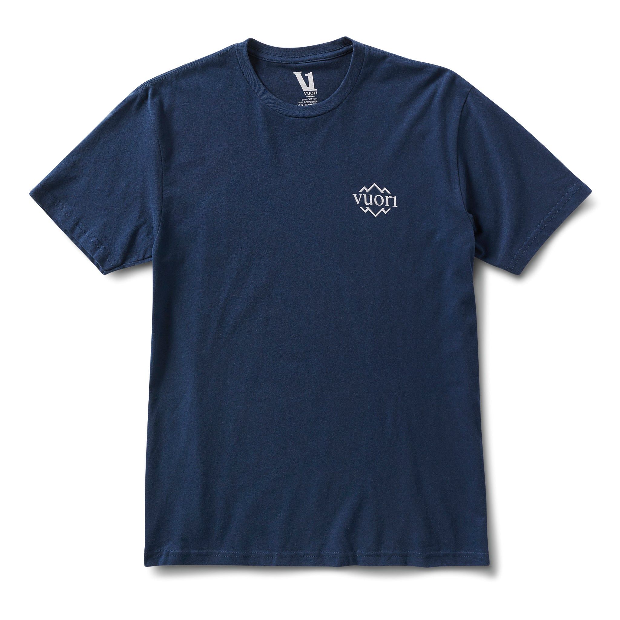 Ridge Reflection Tee | Indigo Heather sold by Vuori