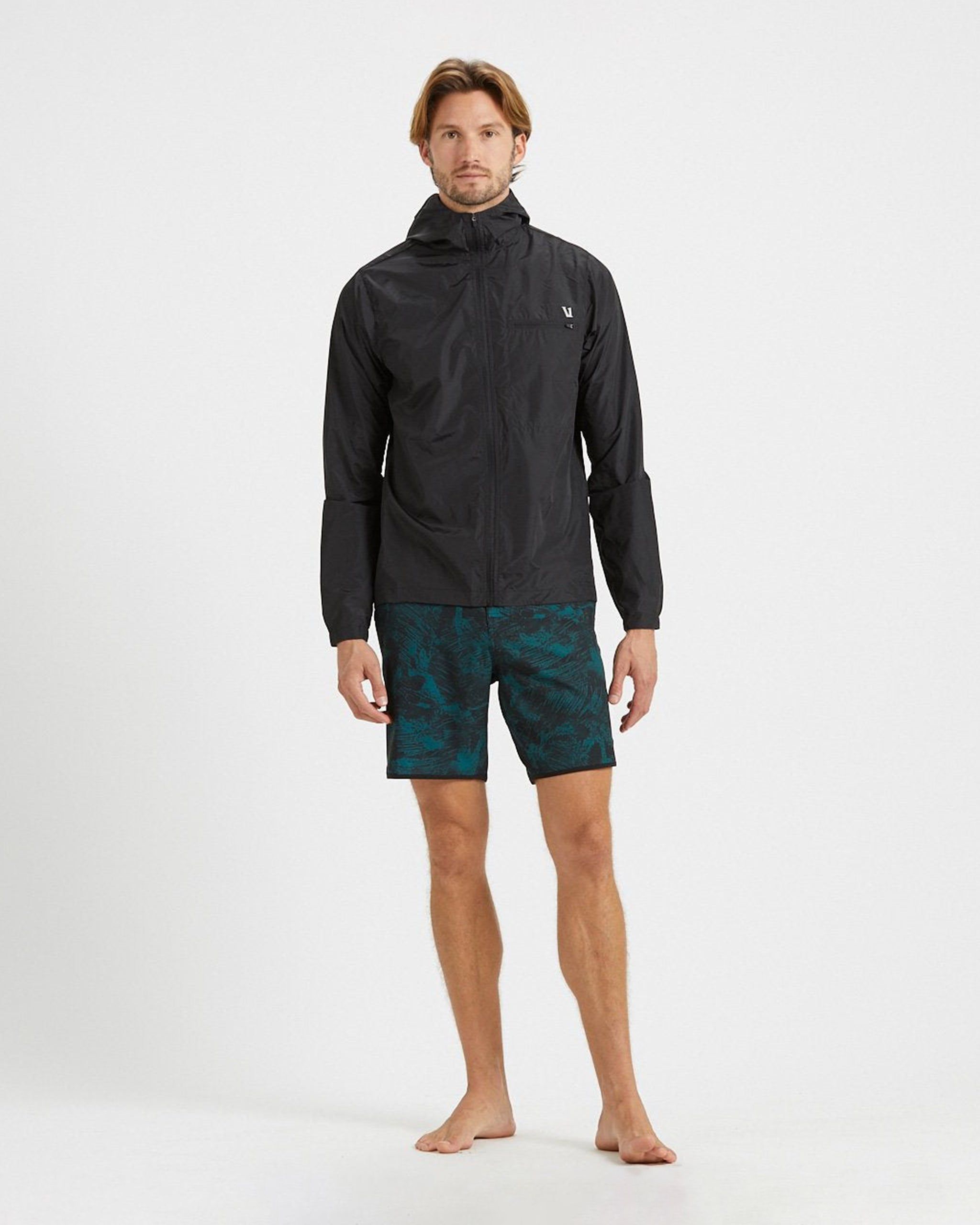 Daybreak Windbreaker | Black sold by Vuori product image thumbnail 5