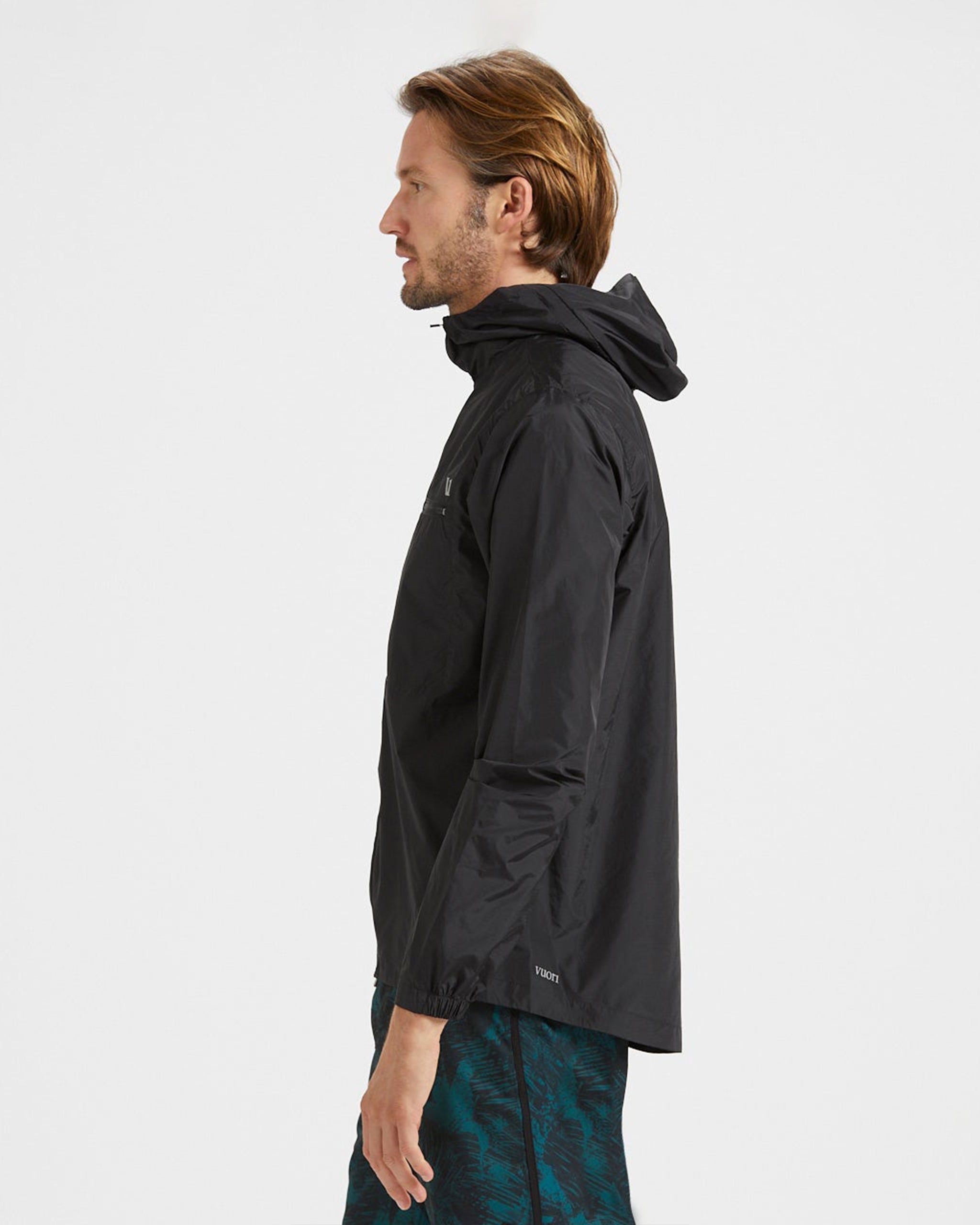 Daybreak Windbreaker | Black sold by Vuori product image thumbnail 3
