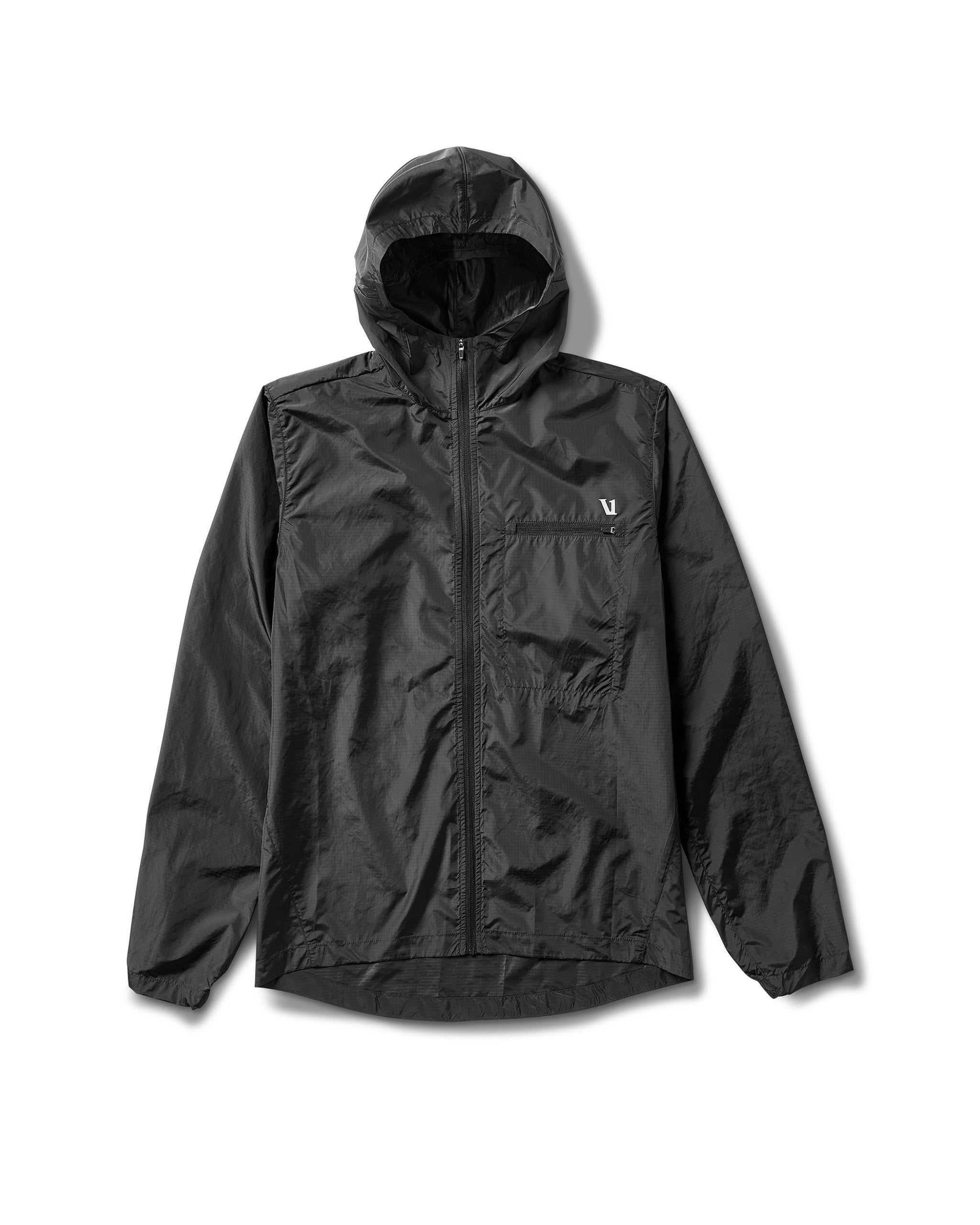 Daybreak Windbreaker | Black sold by Vuori