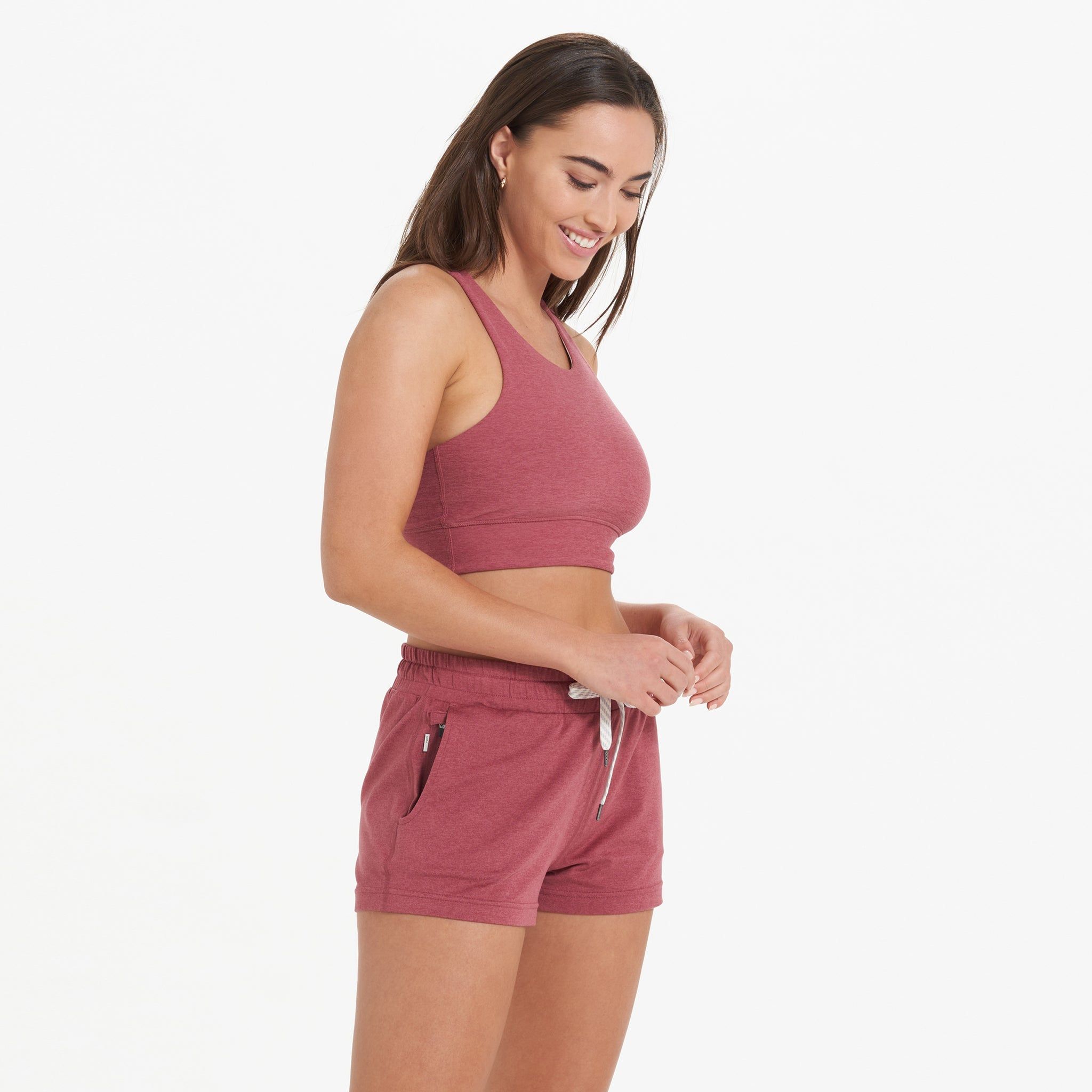 Elevation Bra | Desert Rose Heather sold by Vuori product image thumbnail 2