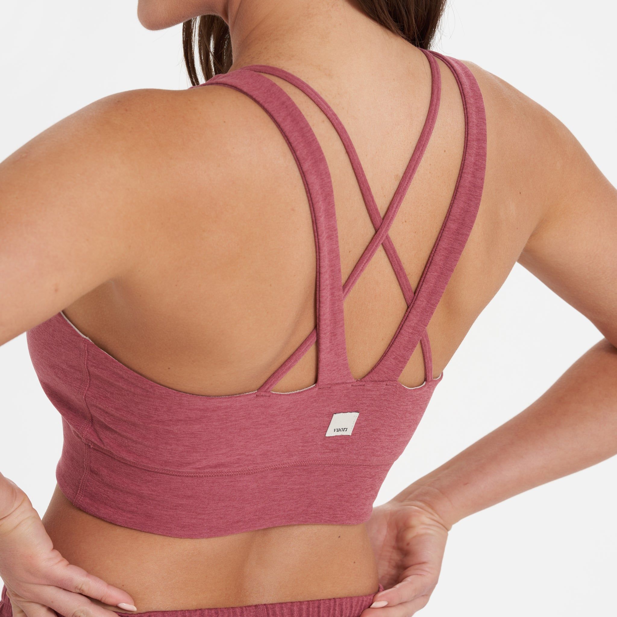 Elevation Bra | Desert Rose Heather sold by Vuori product image thumbnail 6
