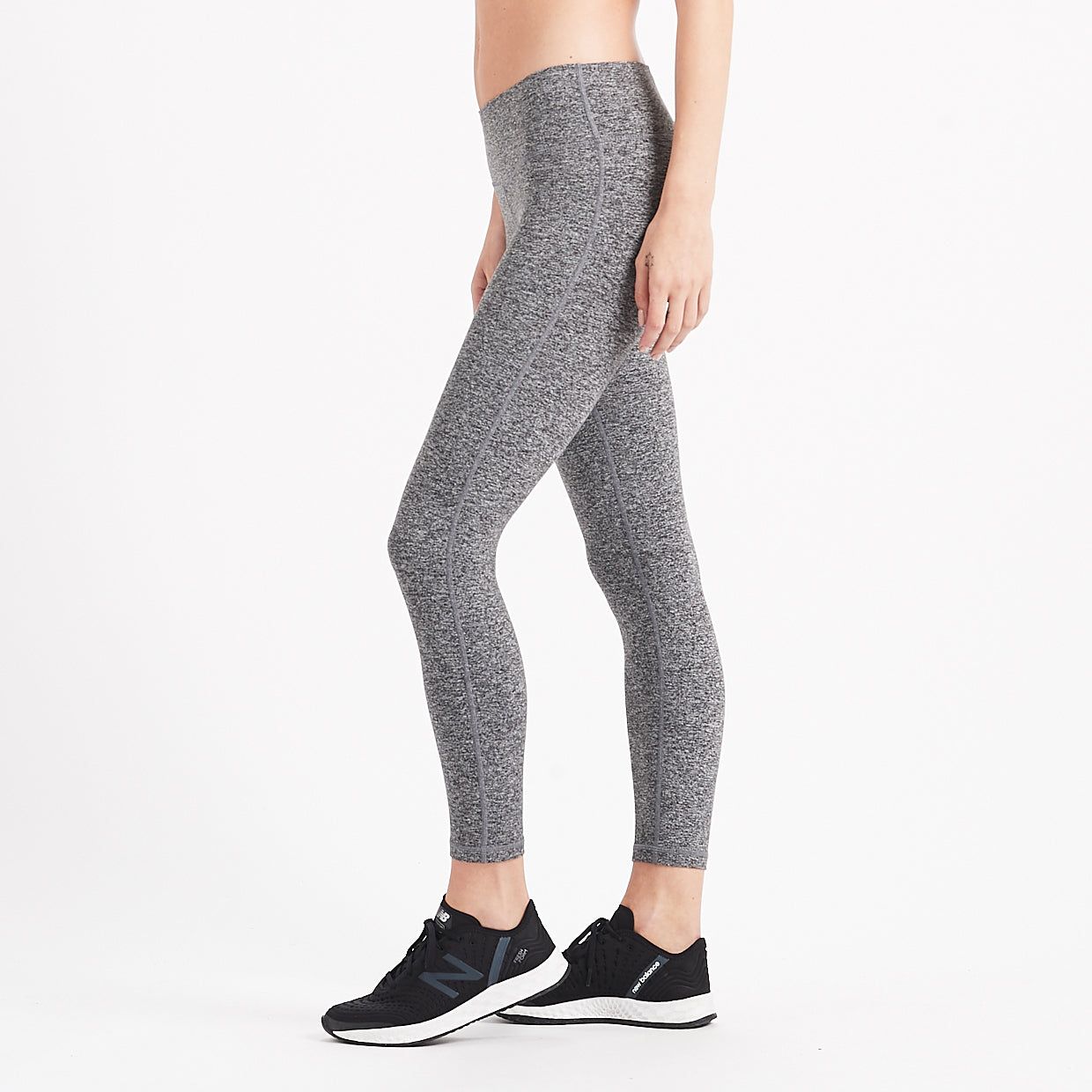 Outerlands Mid Rise Legging | Heather Grey sold by Vuori product image thumbnail 2